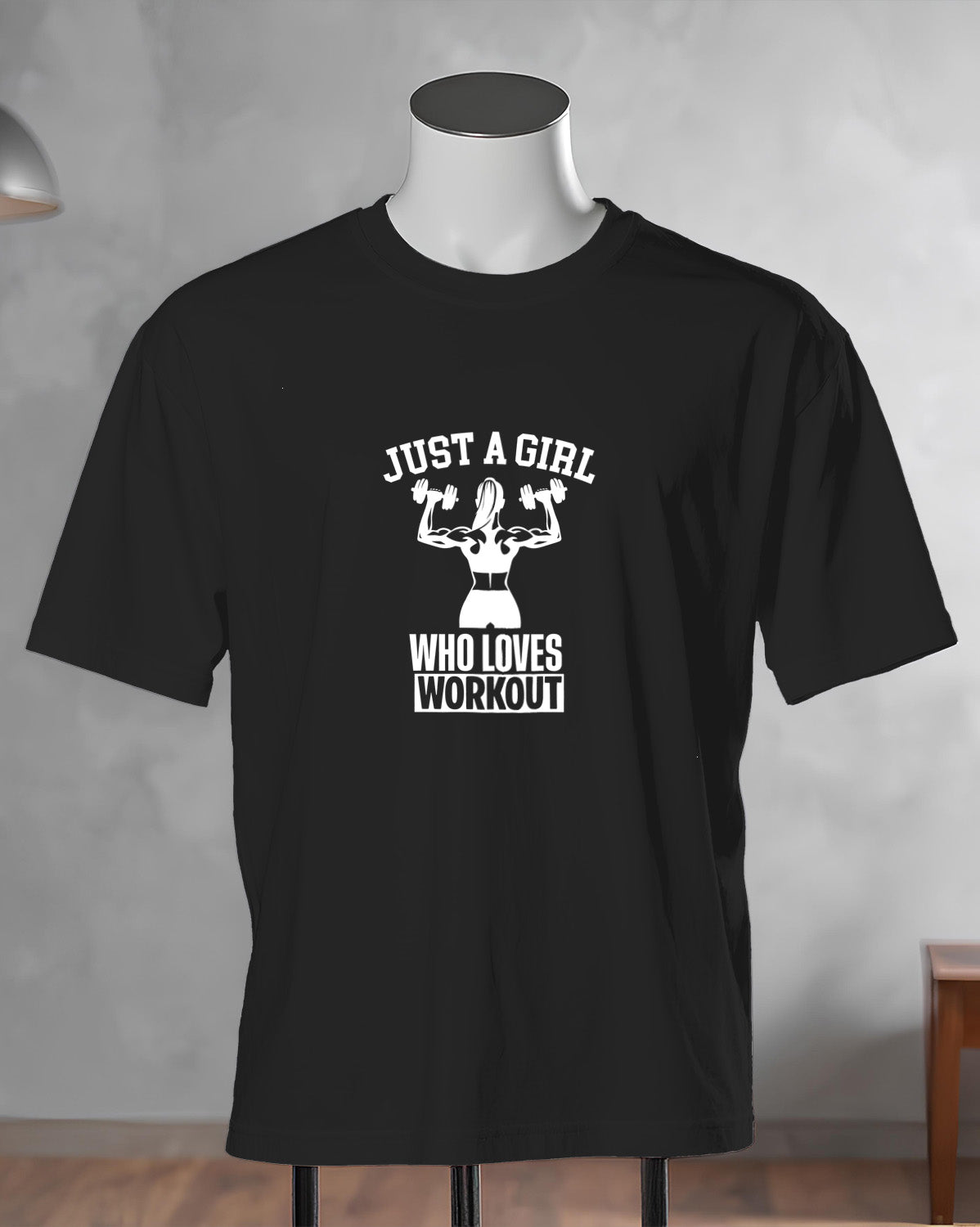 Unisex Motivation Tee | Just A Girl Who Loves Workout
