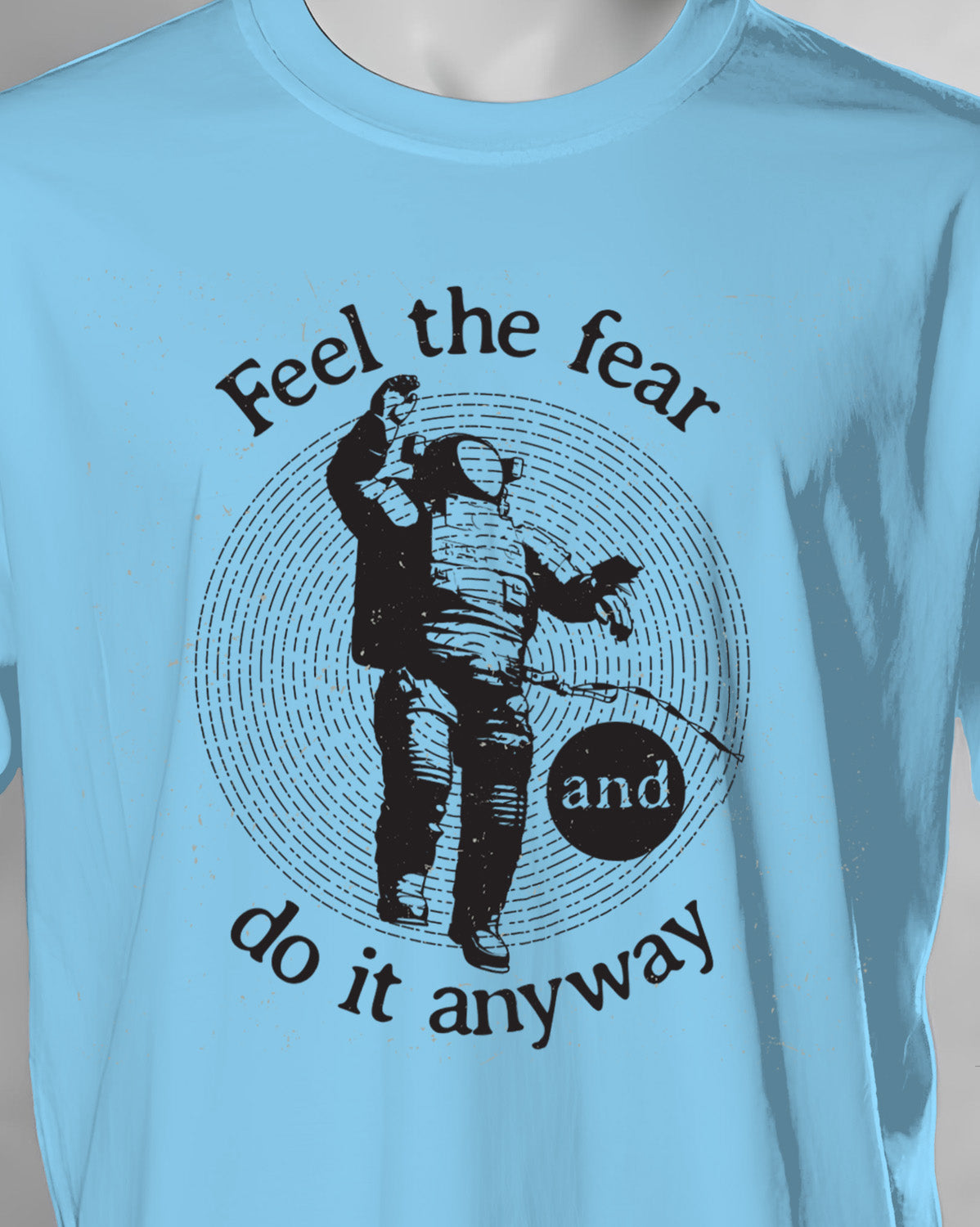 Unisex Astro Tee | Feel the fear