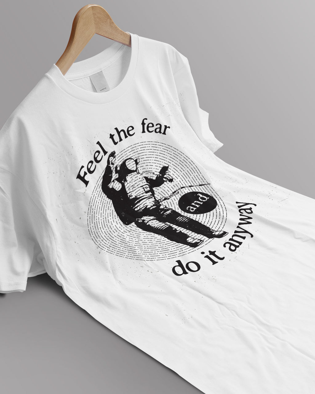Unisex Astro Tee | Feel the fear