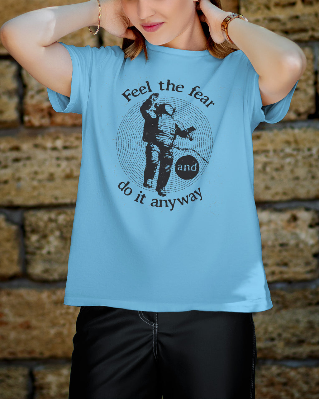 Unisex Astro Tee | Feel the fear
