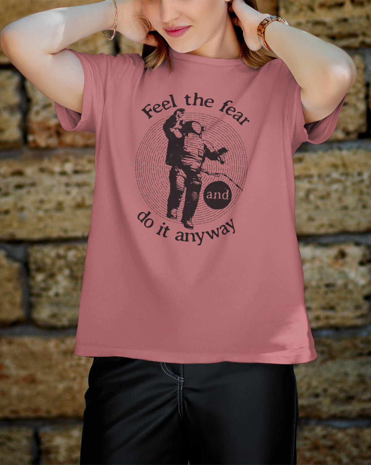 Unisex Astro Tee | Feel the fear