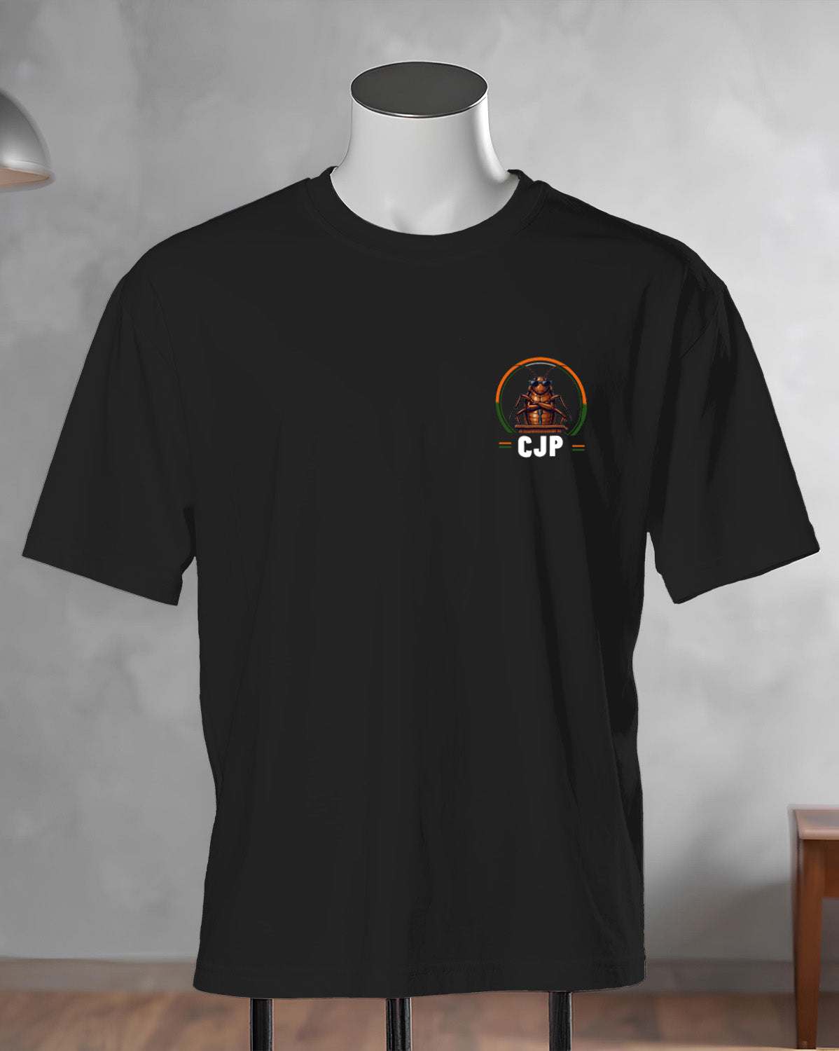 CJP Unisex Tee Black