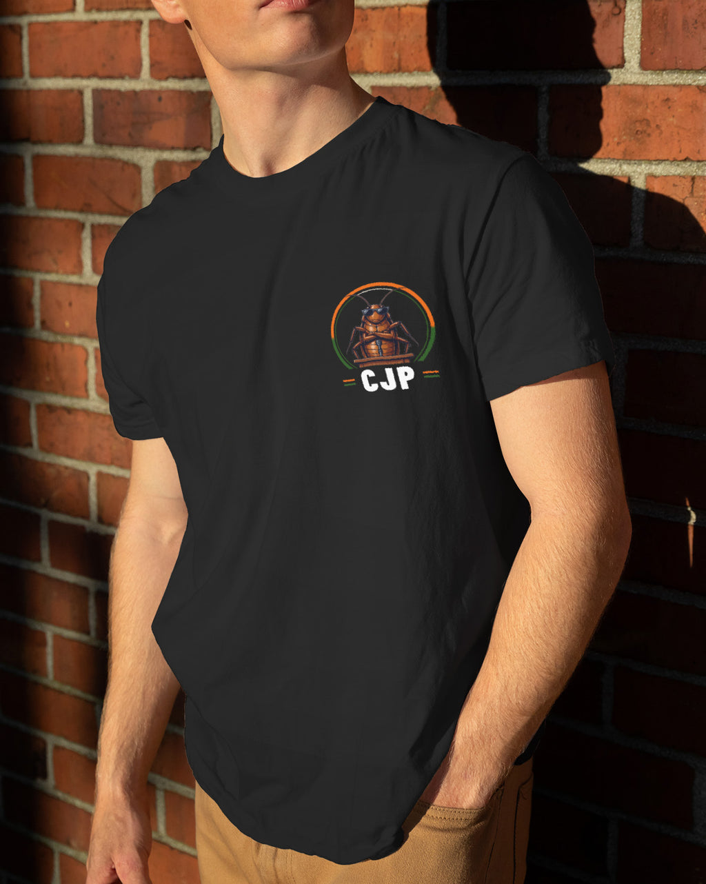 CJP Unisex Tee Black