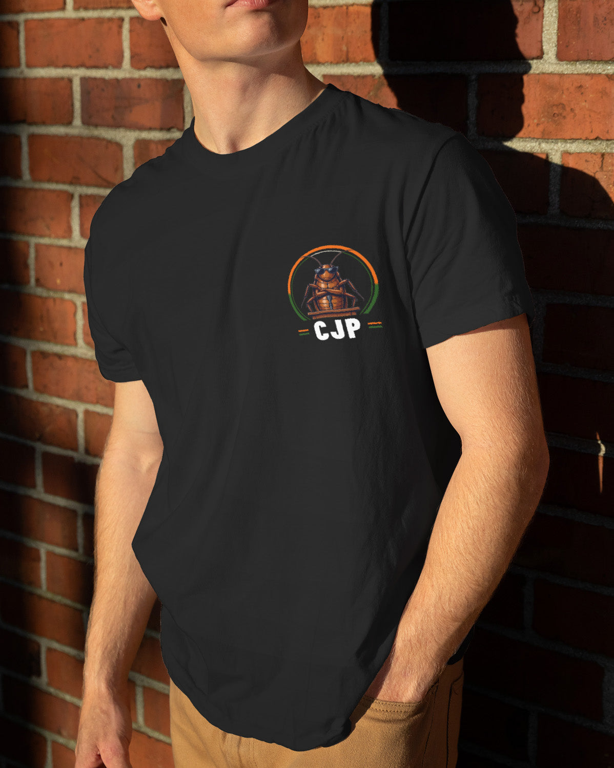CJP Unisex Tee Black