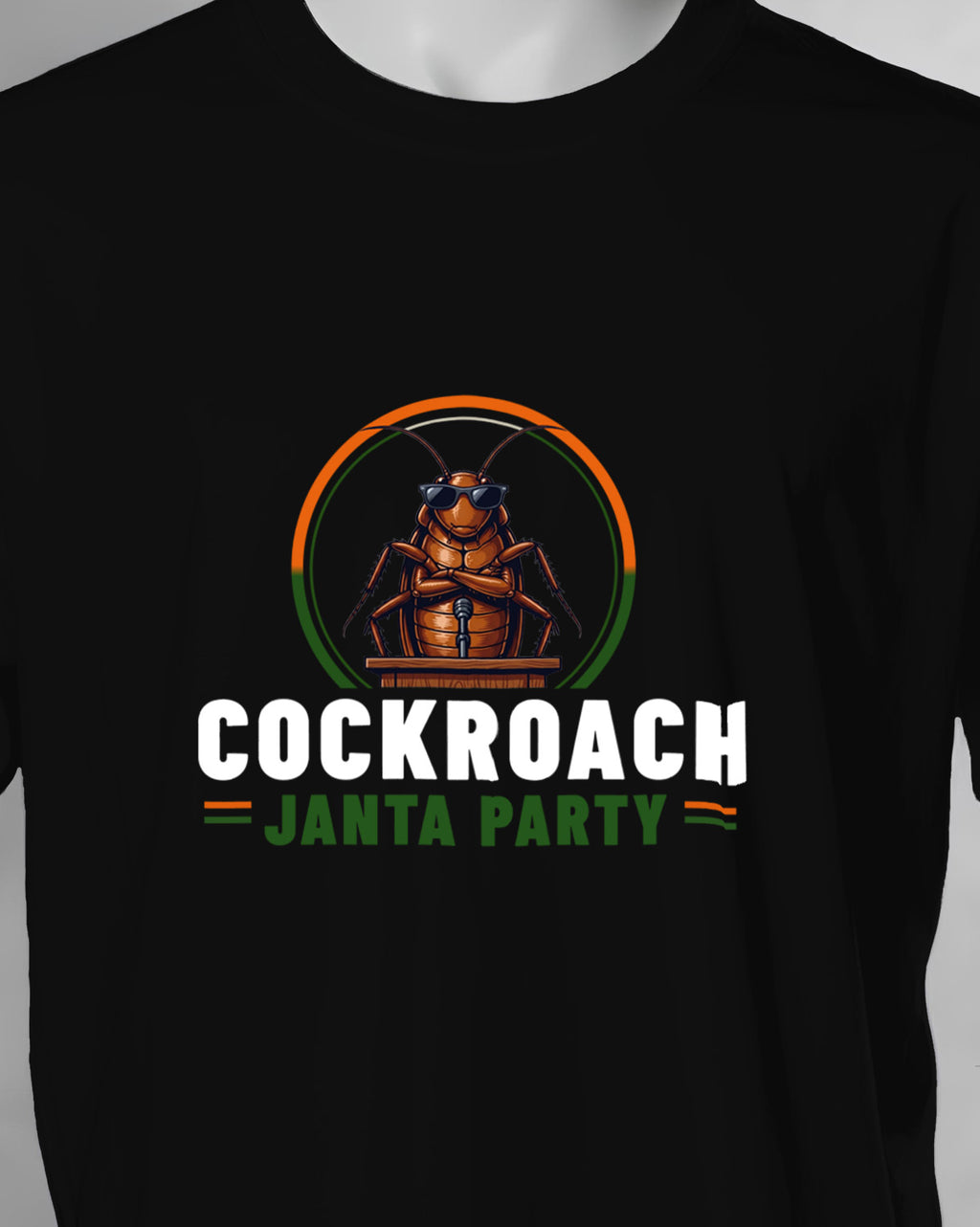 Cockroach Janta Party Unisex Tee Black