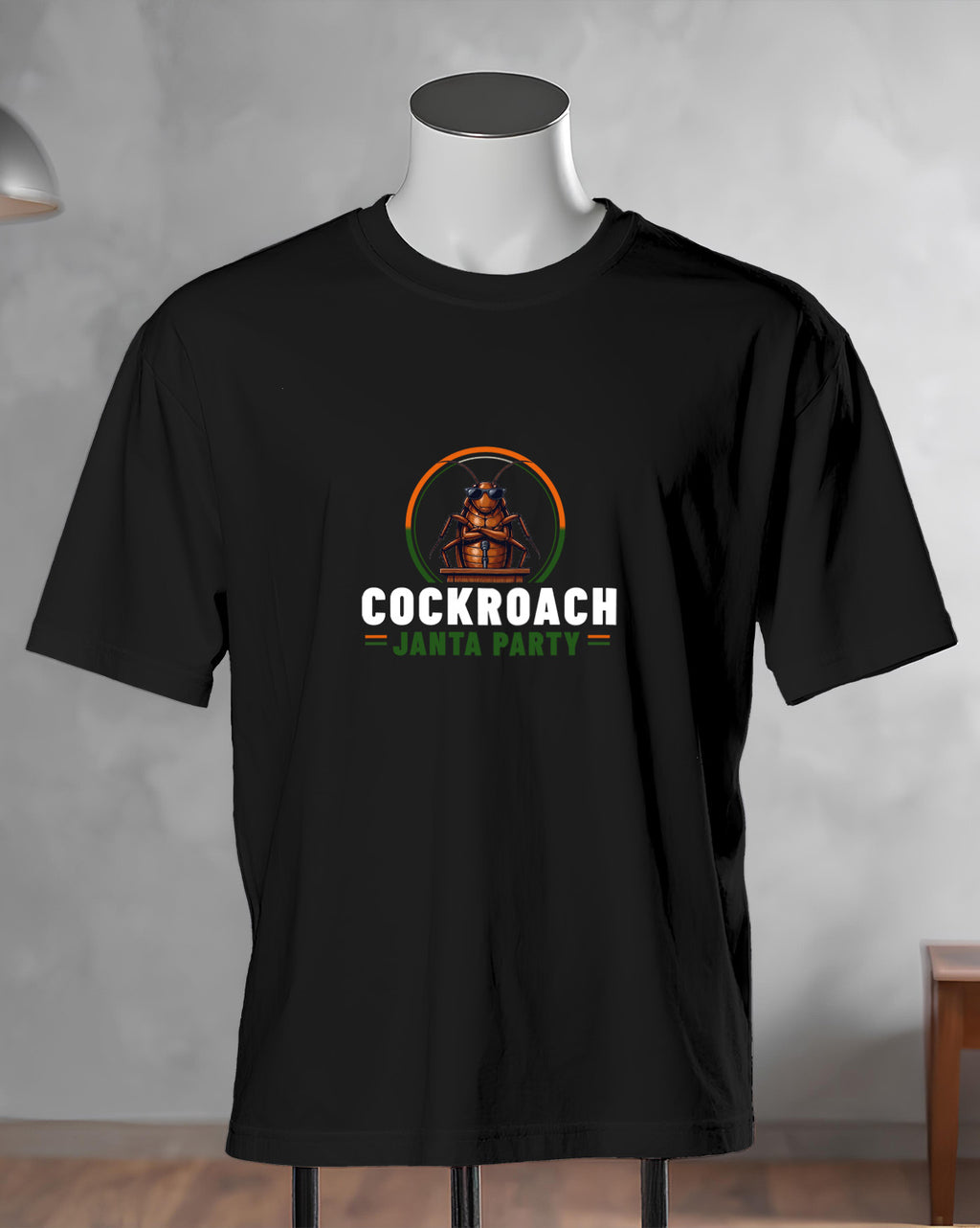 Cockroach Janta Party Unisex Tee Black