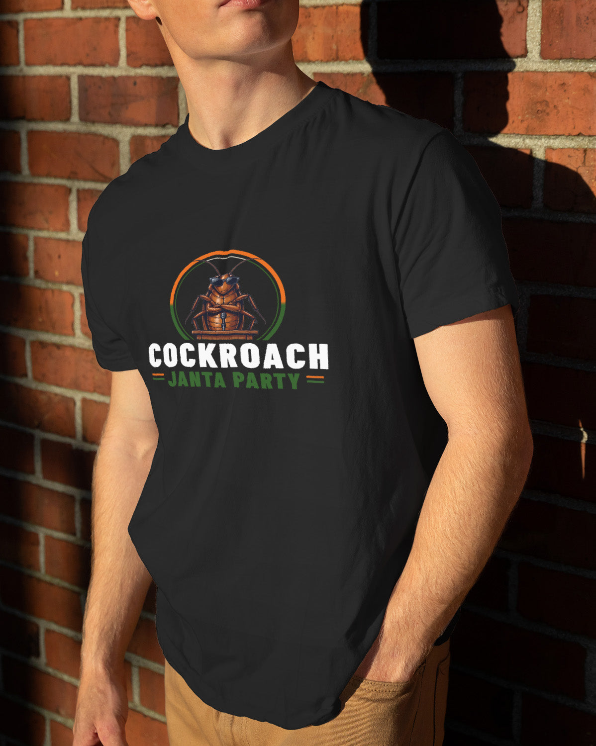 Cockroach Janta Party Unisex Tee Black