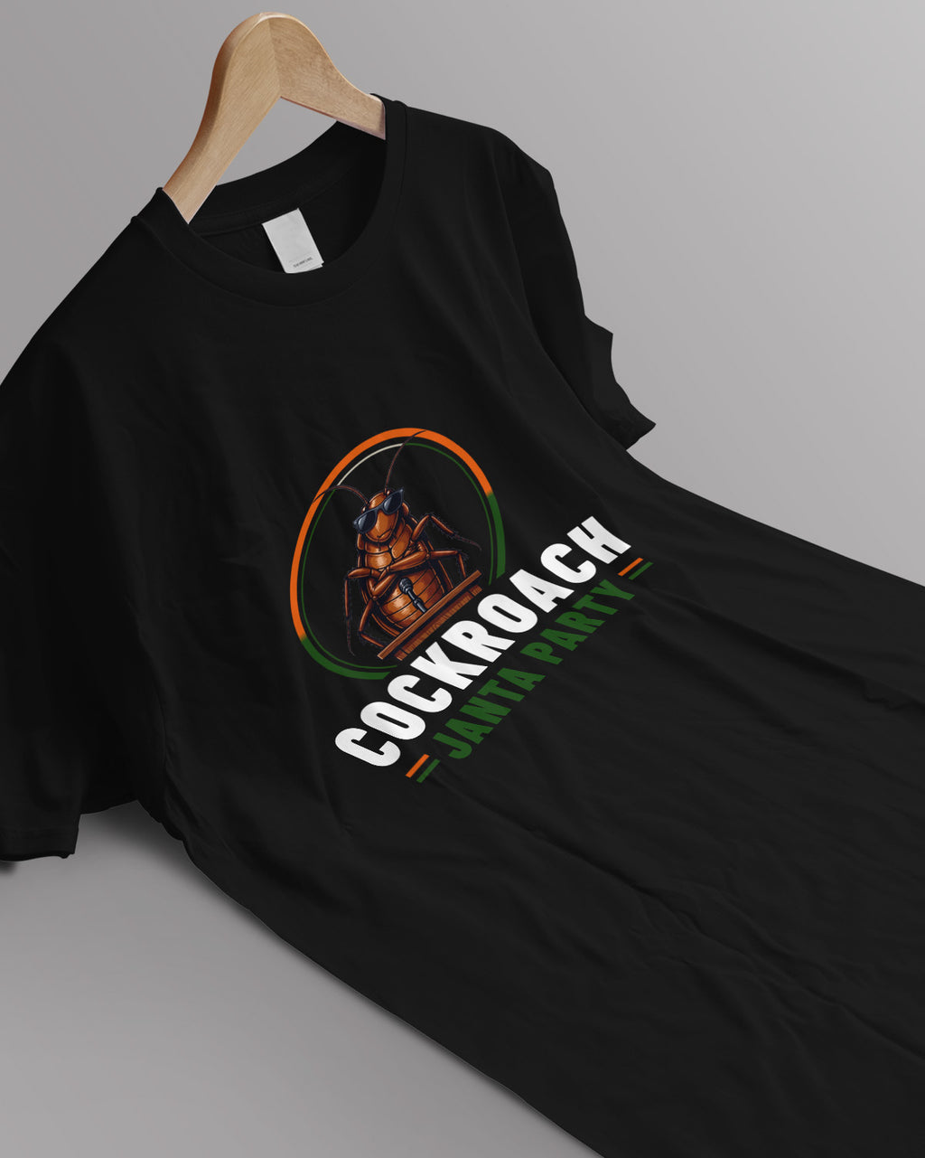 Cockroach Janta Party Unisex Tee Black