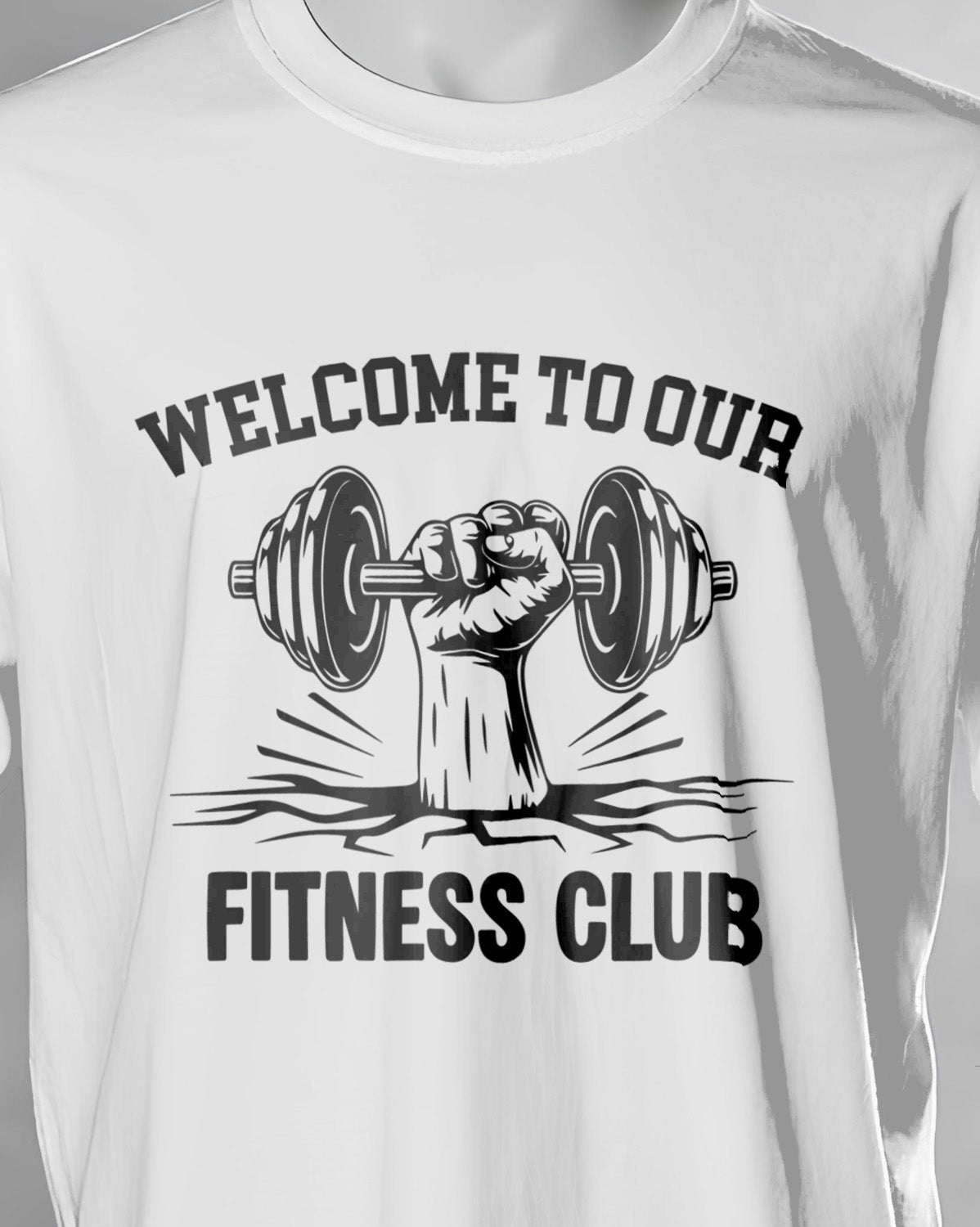 Unisex Motivation Tee | Welcome To Our Fitness Club