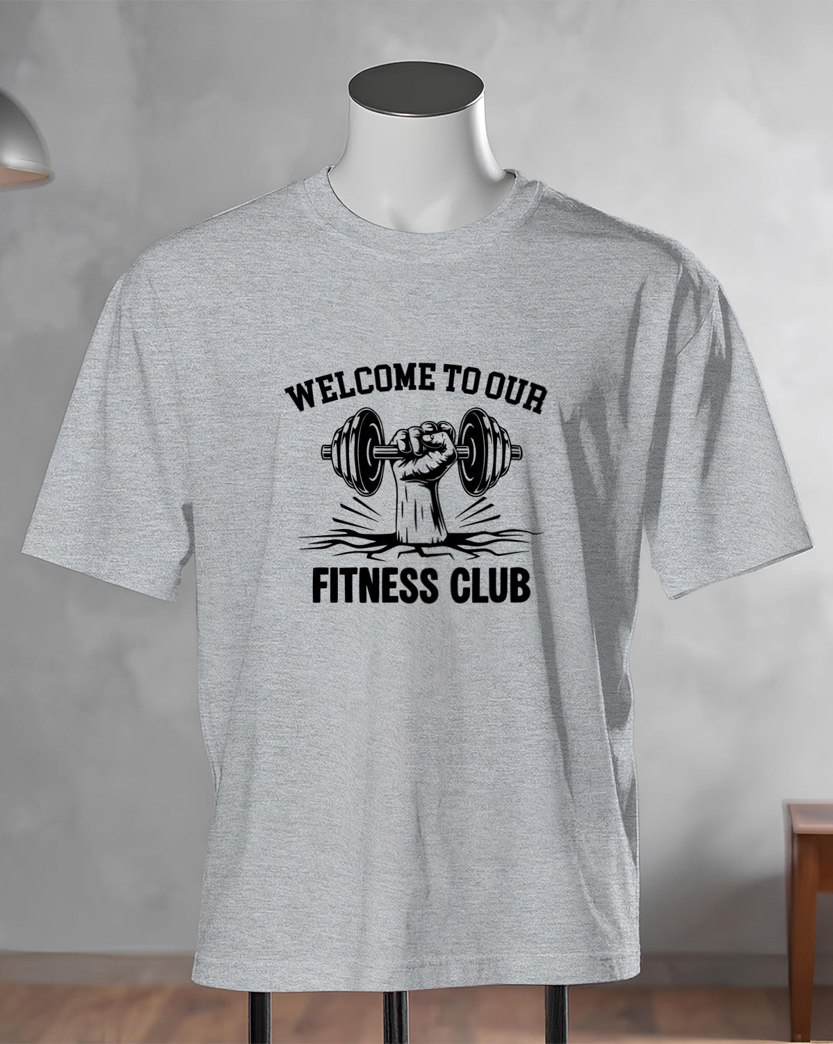 Unisex Motivation Tee | Welcome To Our Fitness Club