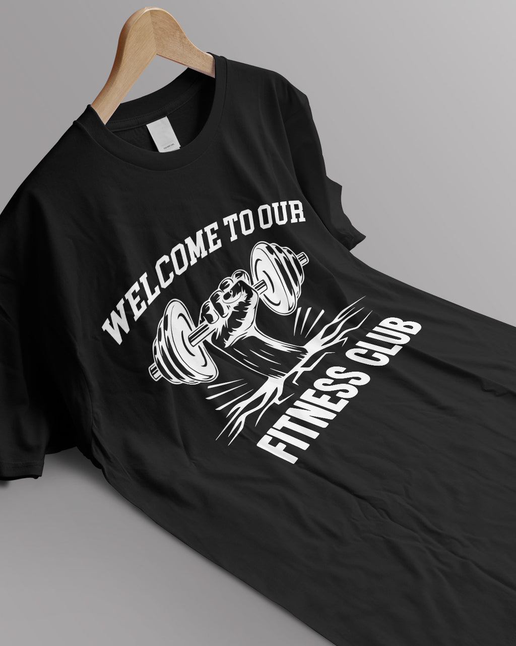 Unisex Motivation Tee | Welcome To Our Fitness Club