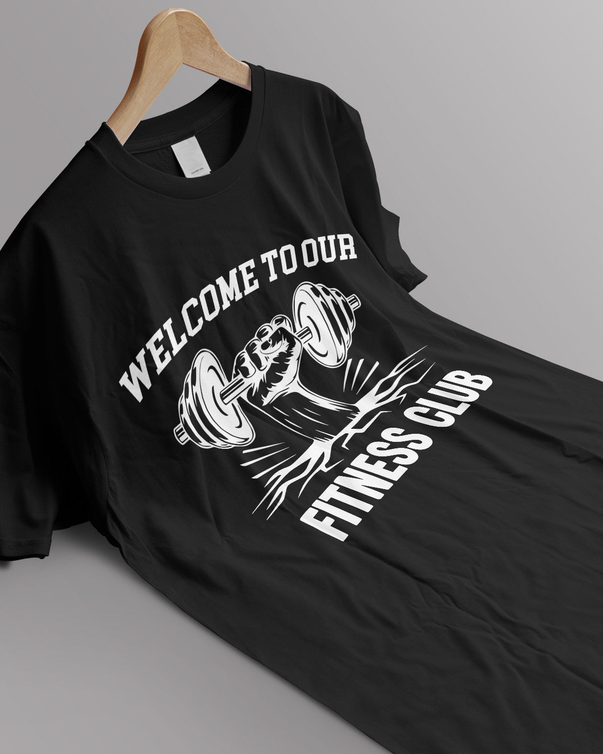 Unisex Motivation Tee | Welcome To Our Fitness Club