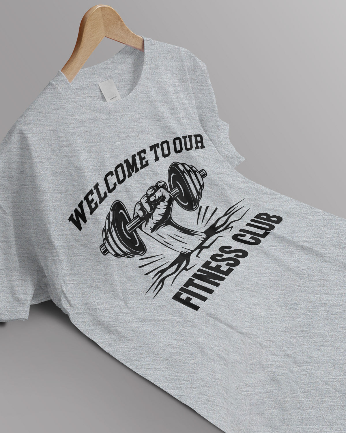 Unisex Motivation Tee | Welcome To Our Fitness Club