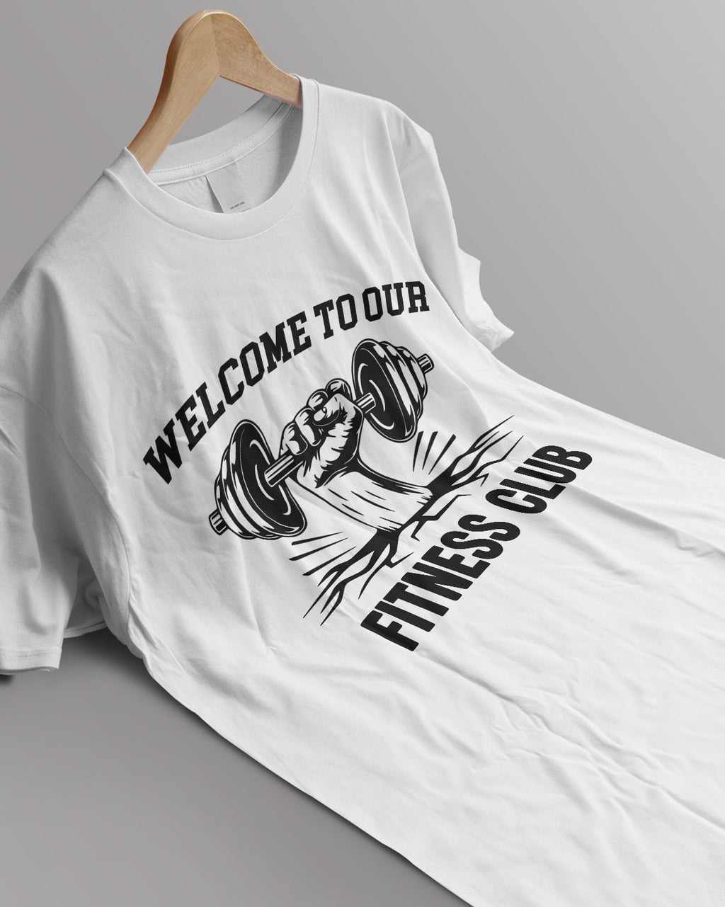 Unisex Motivation Tee | Welcome To Our Fitness Club