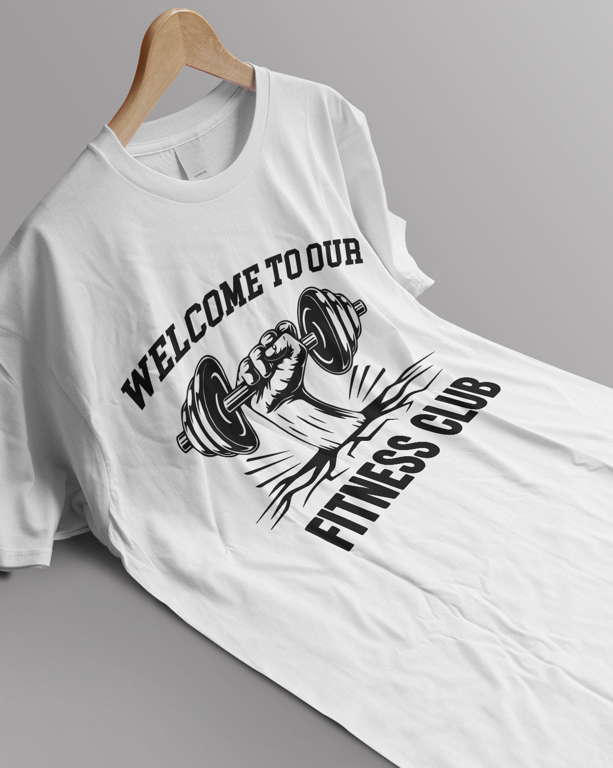 Unisex Motivation Tee | Welcome To Our Fitness Club