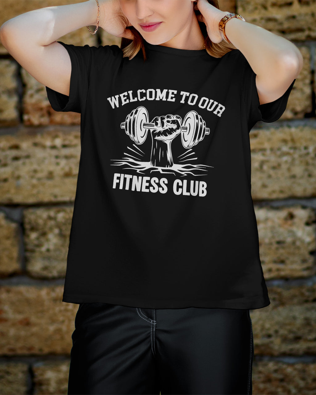 Unisex Motivation Tee | Welcome To Our Fitness Club