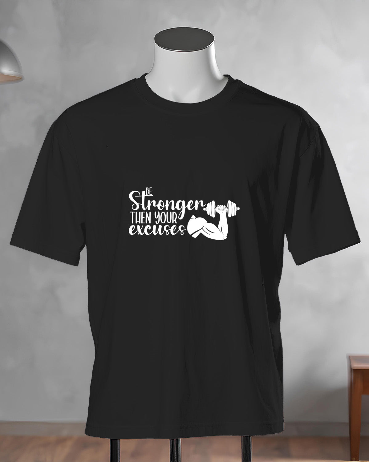 Unisex Motivation Tee | Stronger Then Your Excuses