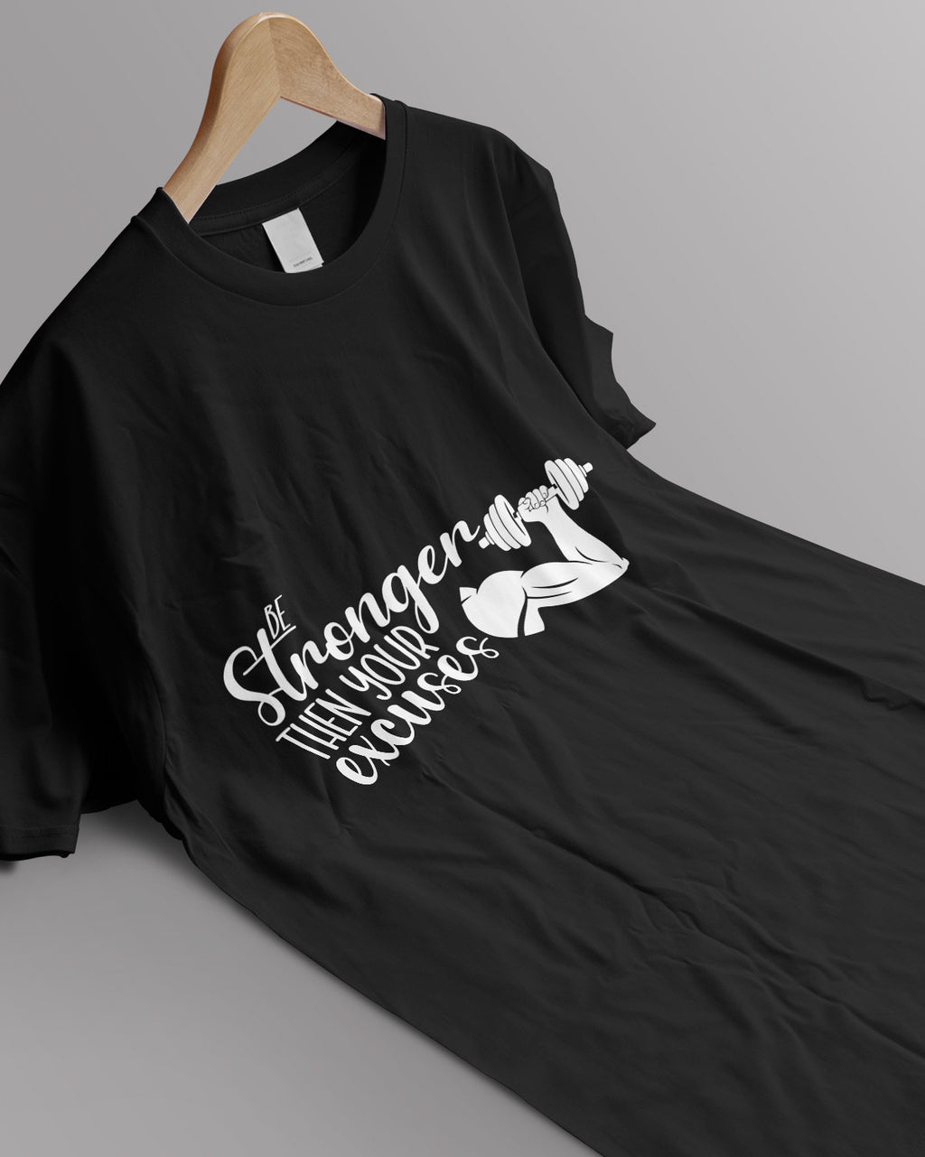 Unisex Motivation Tee | Stronger Then Your Excuses