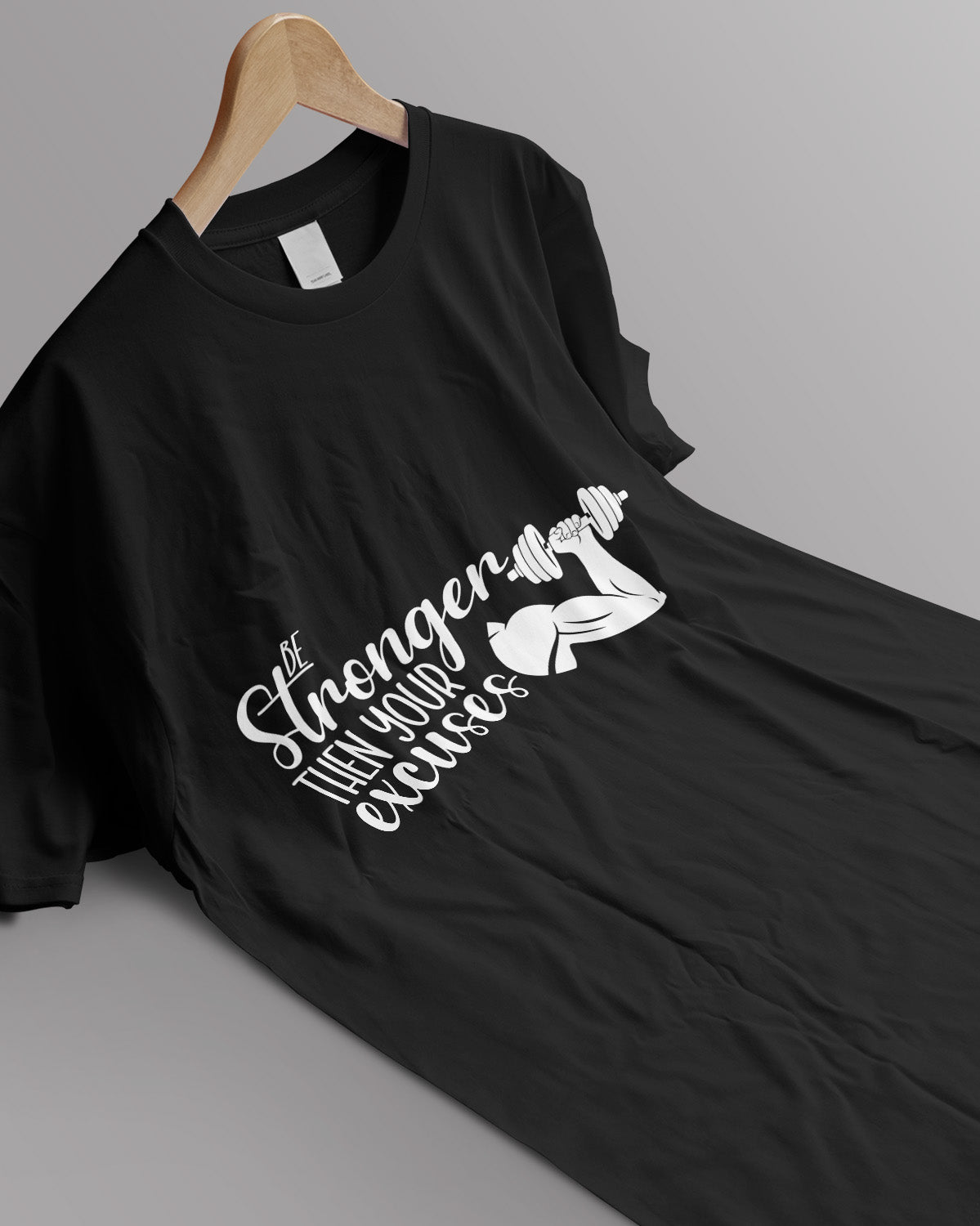 Unisex Motivation Tee | Stronger Then Your Excuses