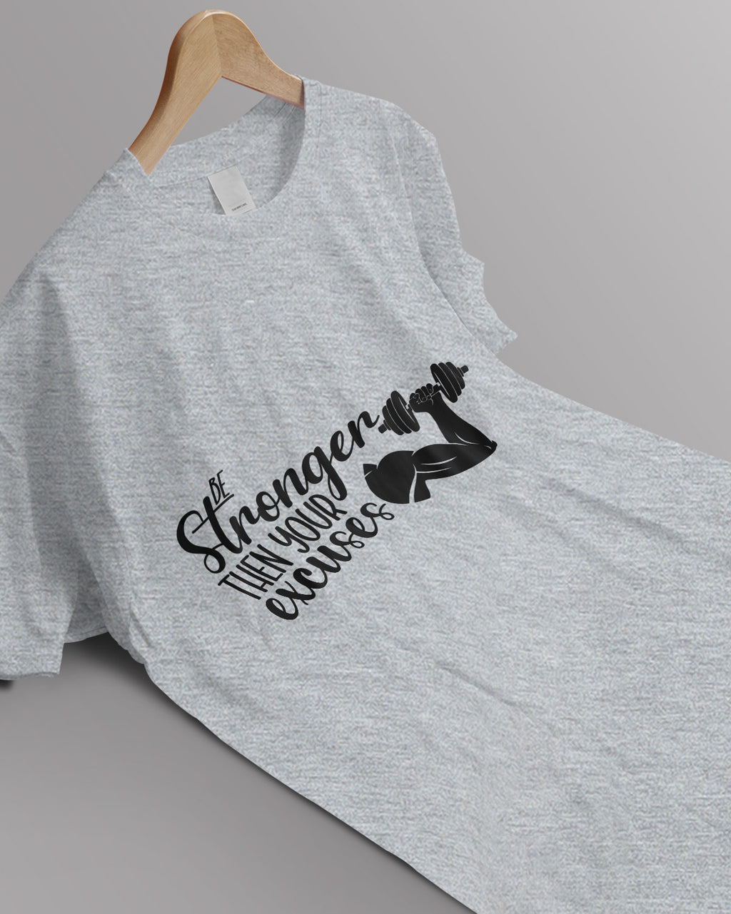 Unisex Motivation Tee | Stronger Then Your Excuses