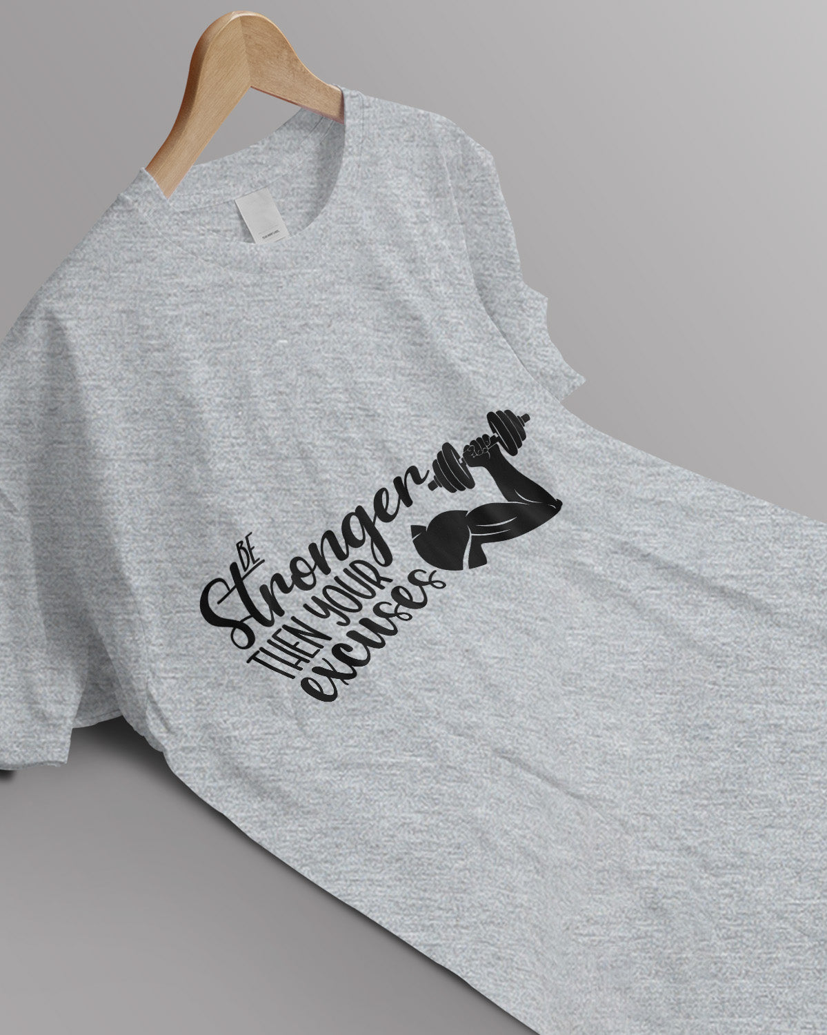 Unisex Motivation Tee | Stronger Then Your Excuses