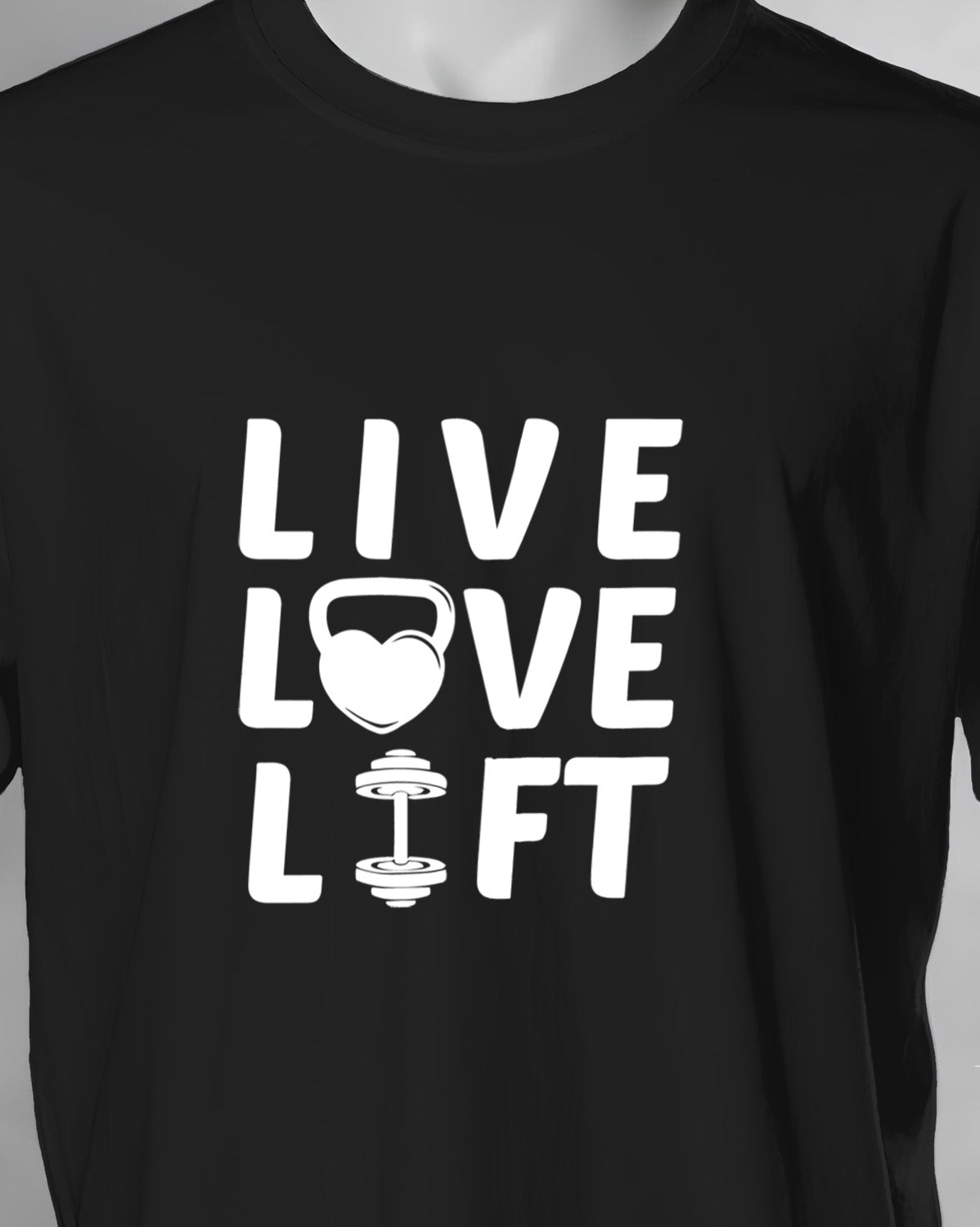 Unisex Motivation Tee | Live Love Lift