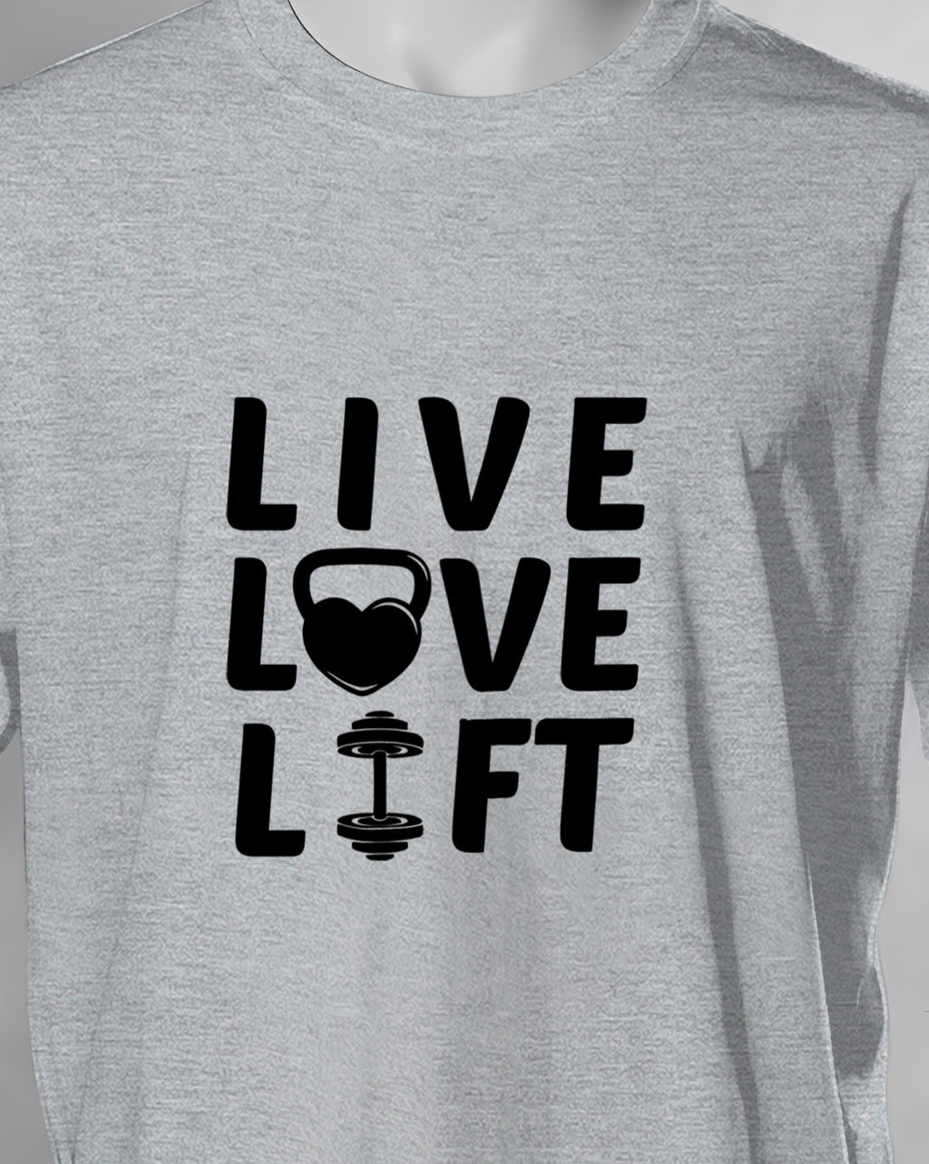 Unisex Motivation Tee | Live Love Lift