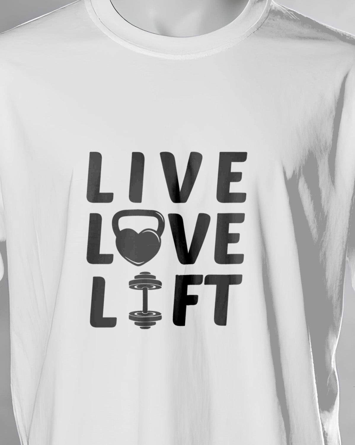 Unisex Motivation Tee | Live Love Lift