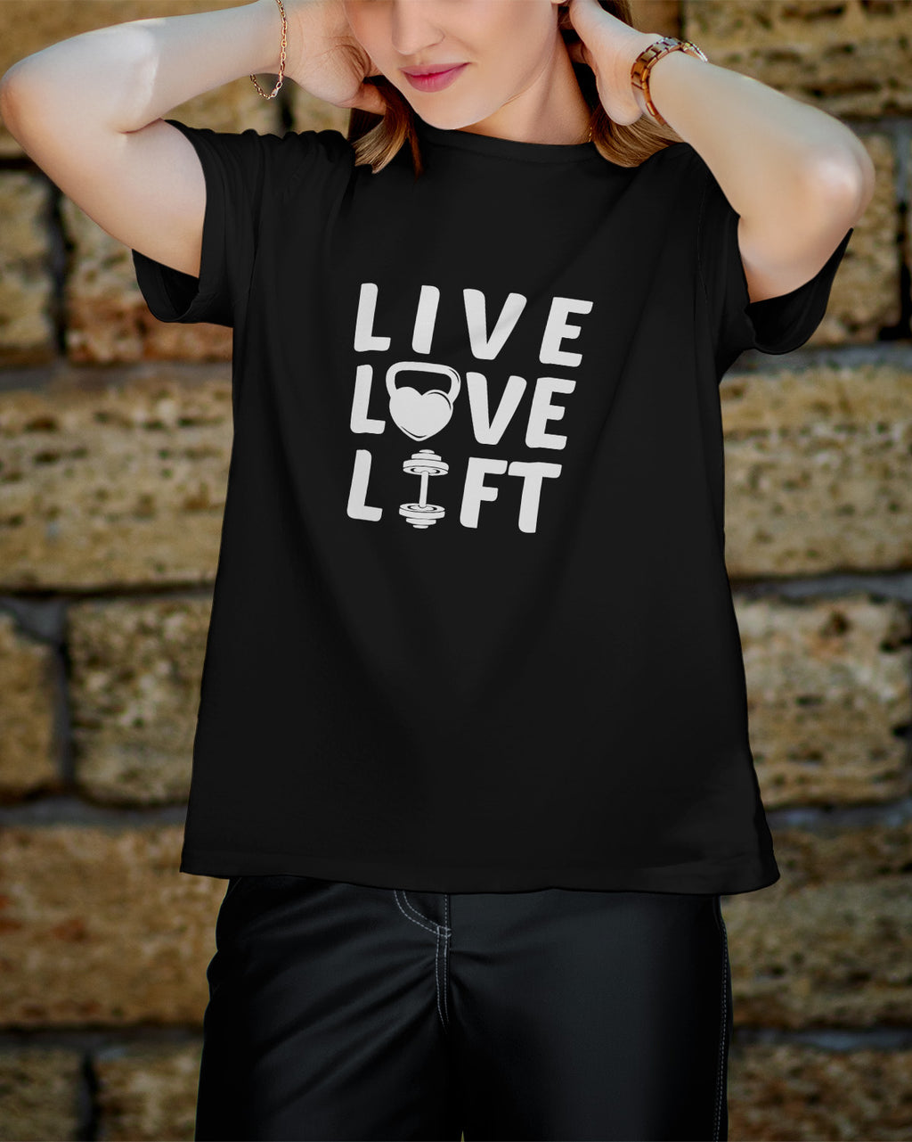 Unisex Motivation Tee | Live Love Lift