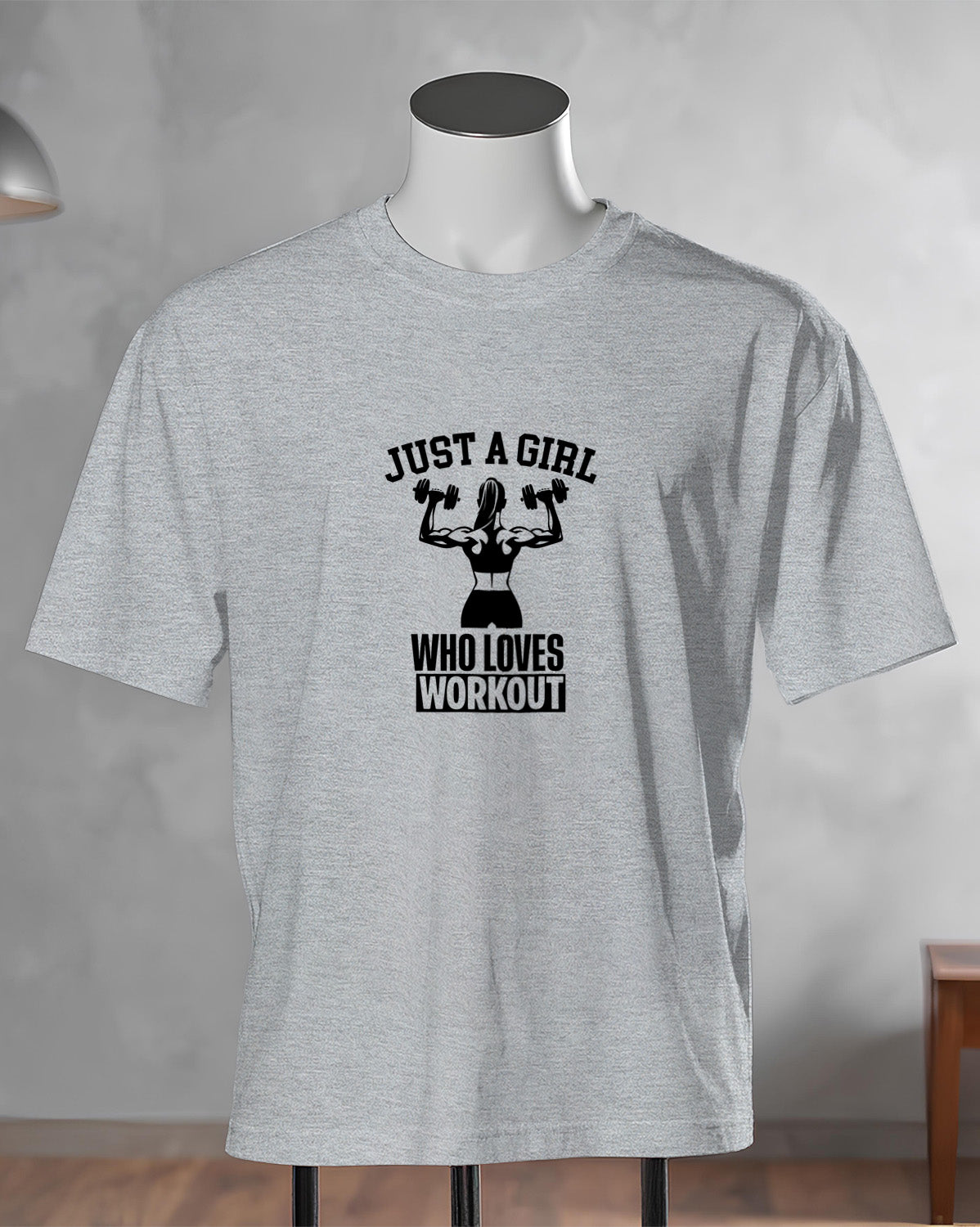 Unisex Motivation Tee | Just A Girl Who Loves Workout
