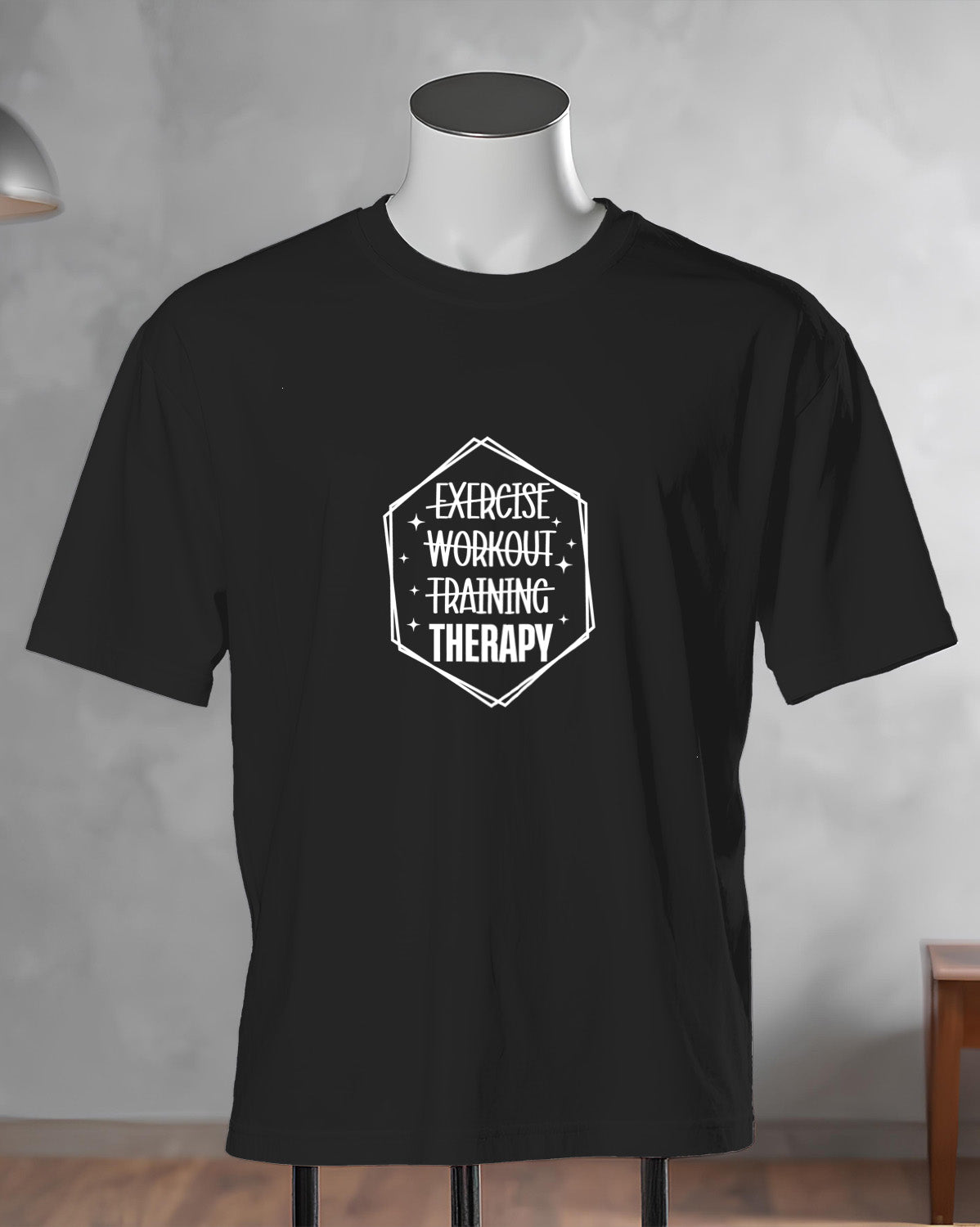 Unisex Motivation Tee | Exercise Workout Training Therapy