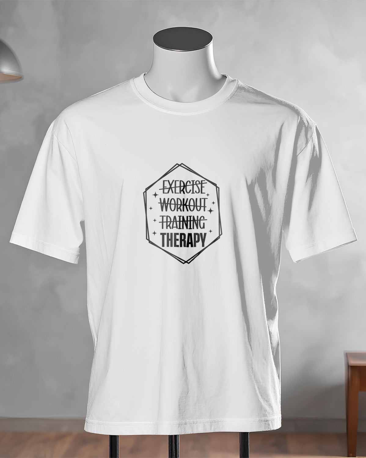 Unisex Motivation Tee | Exercise Workout Training Therapy