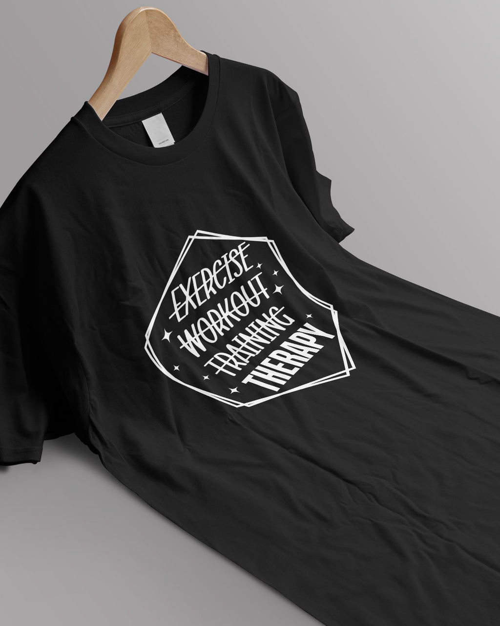 Unisex Motivation Tee | Exercise Workout Training Therapy