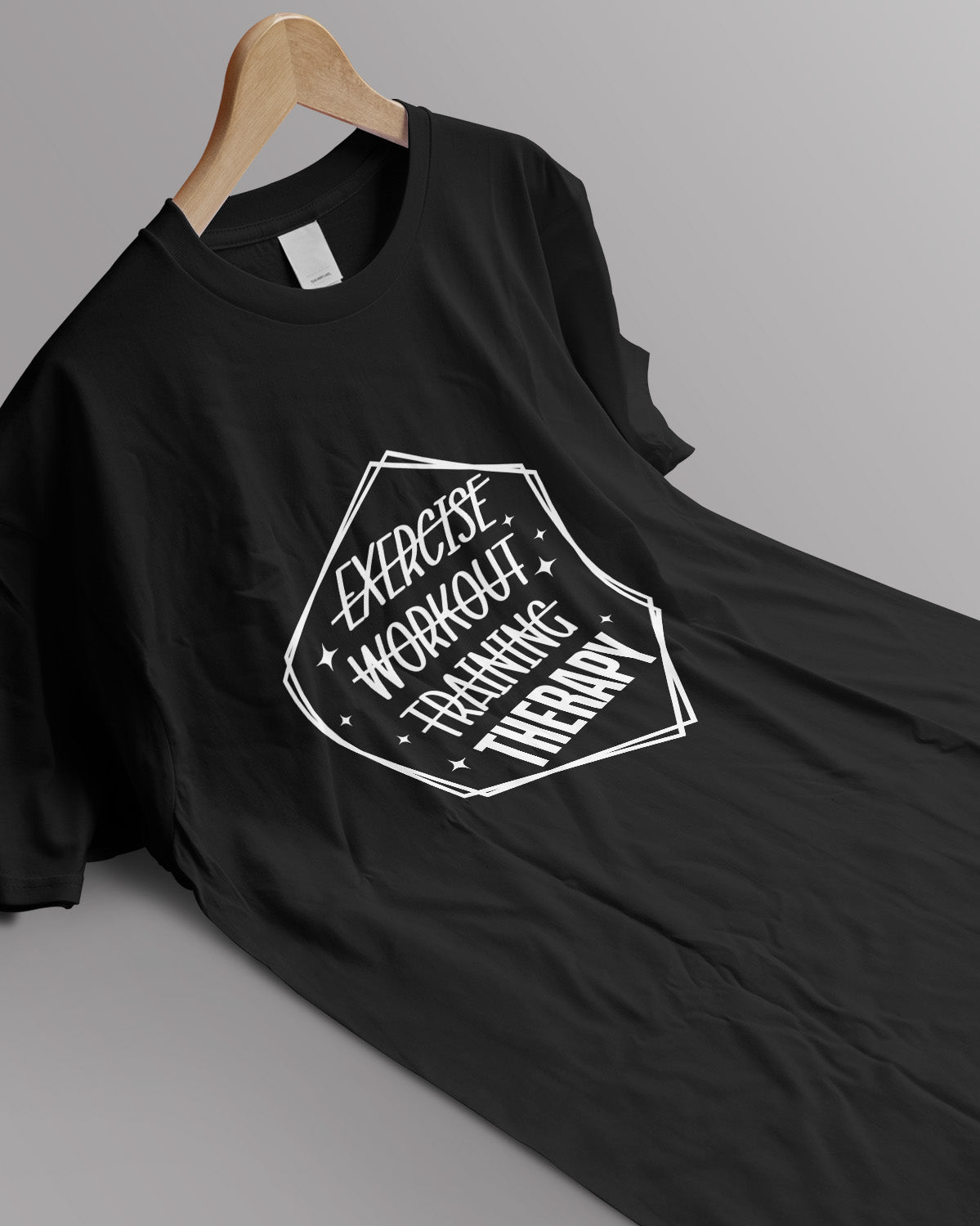 Unisex Motivation Tee | Exercise Workout Training Therapy