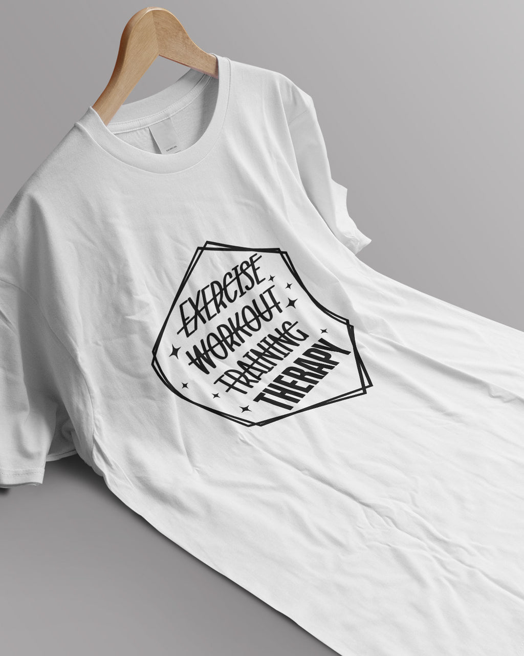 Unisex Motivation Tee | Exercise Workout Training Therapy