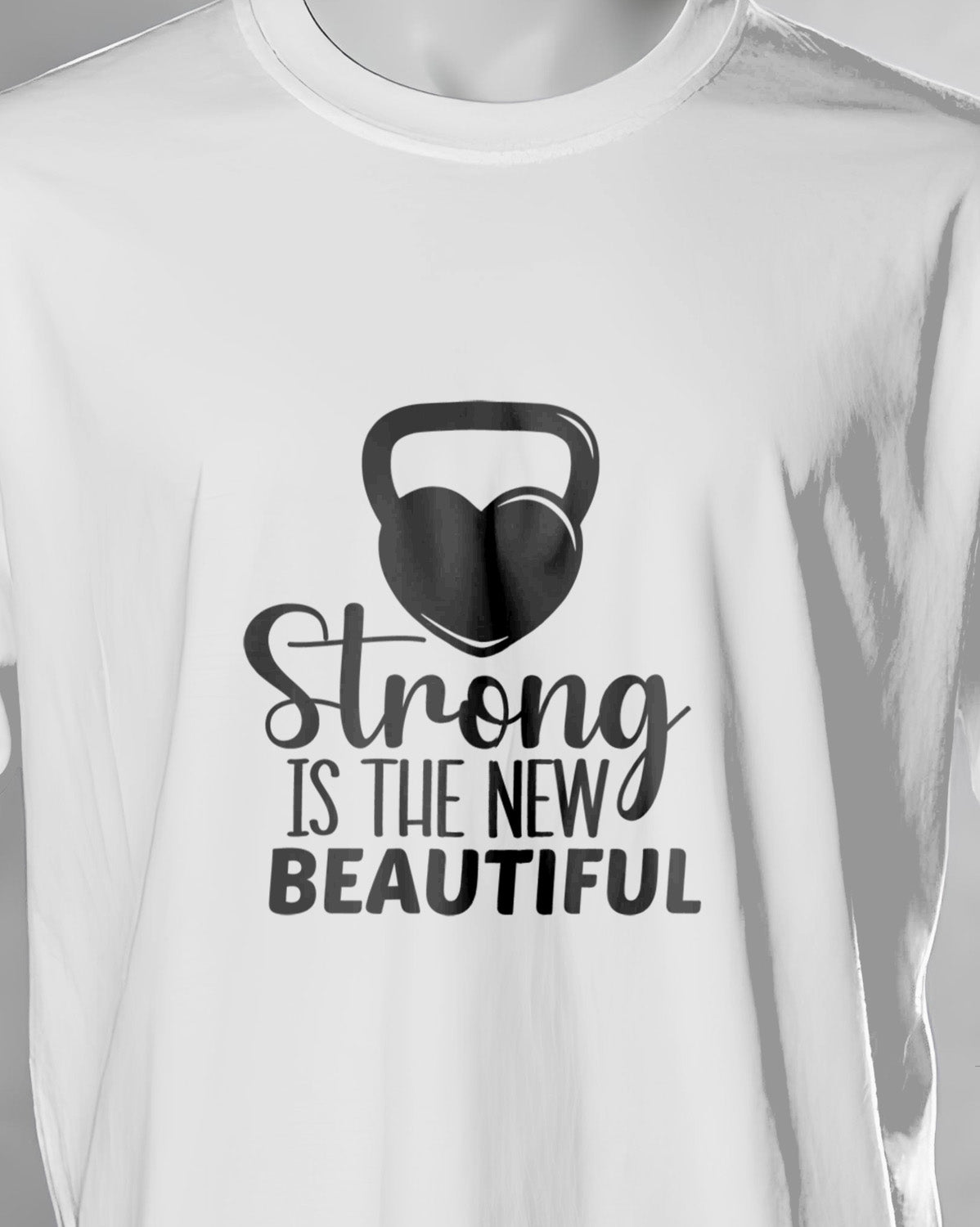 Unisex Motivation Tee | Strong Is The New Beautiful unisex Classic Crew T-Shirt