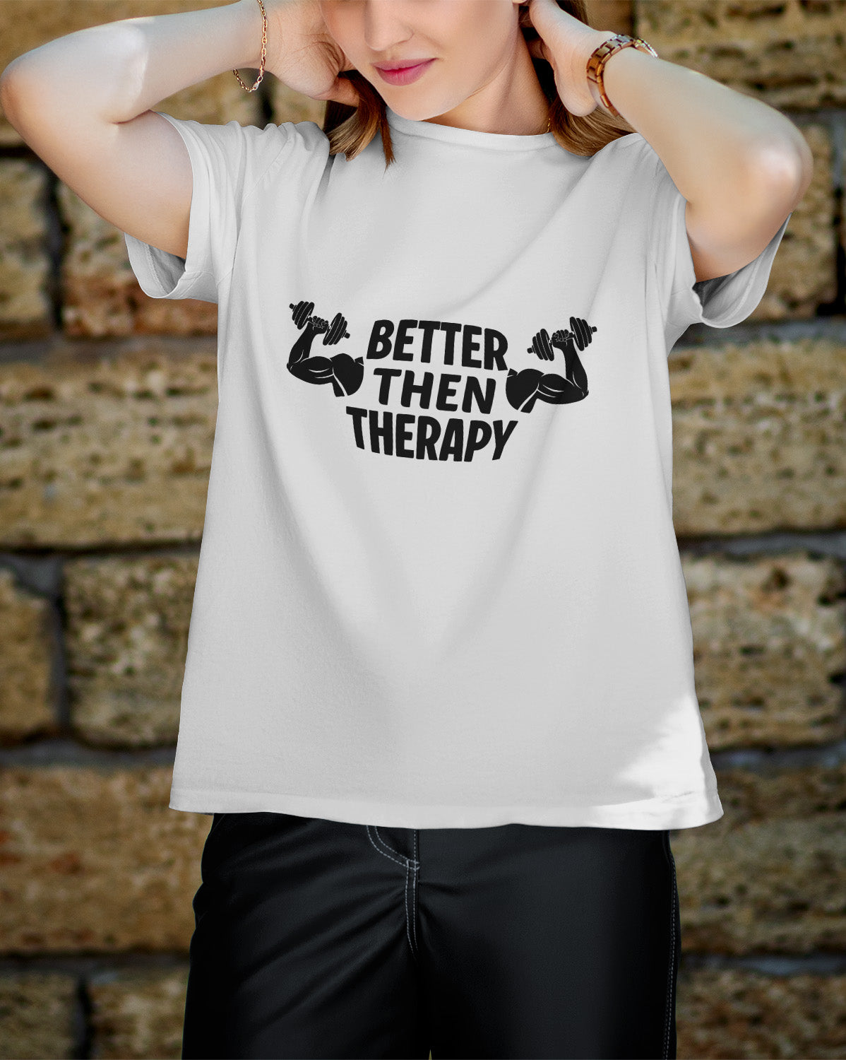 Unisex Motivation Tee | Better Then Therapy