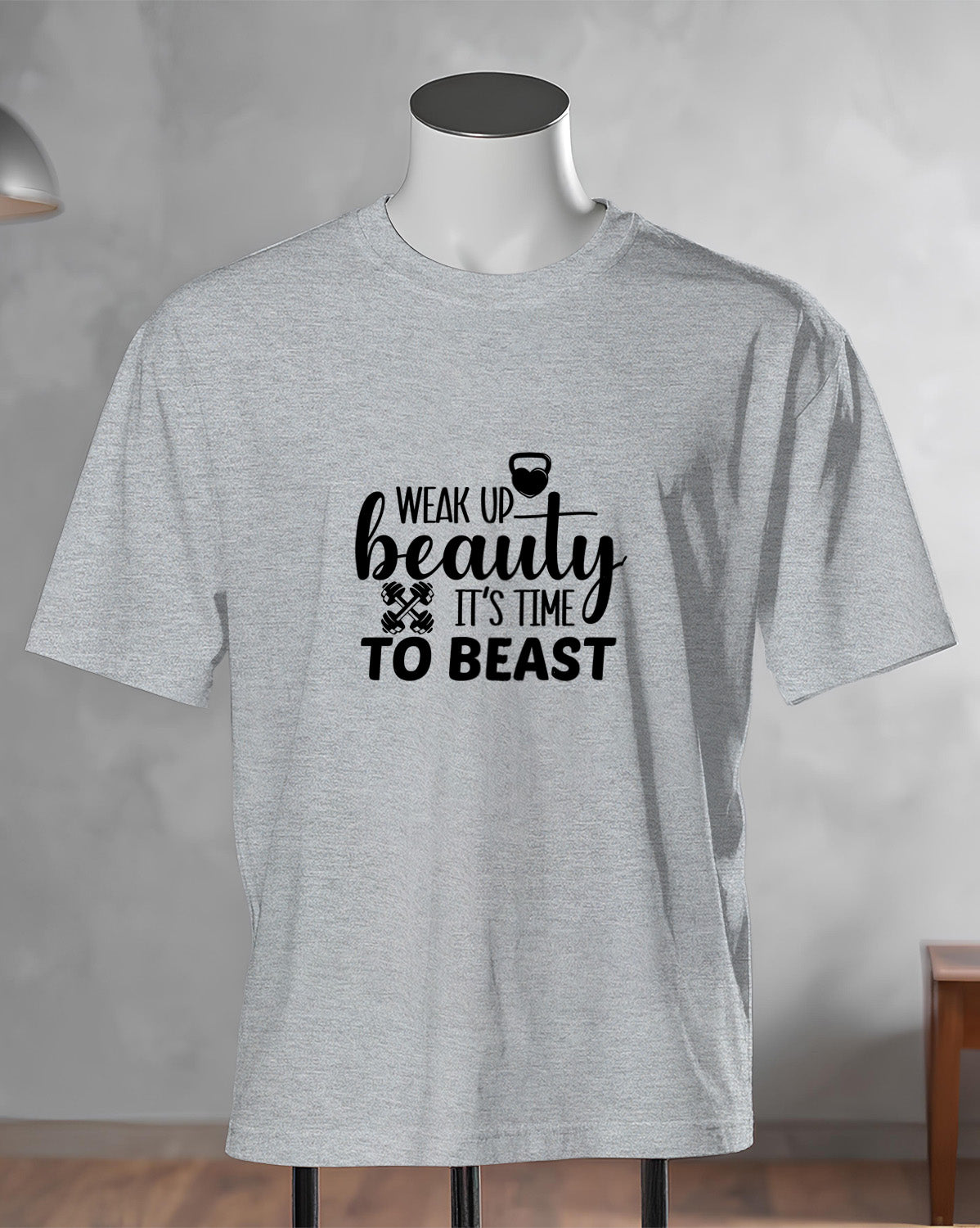Unisex Motivation Tee | Wake Up Beauty It'S Time To Beast