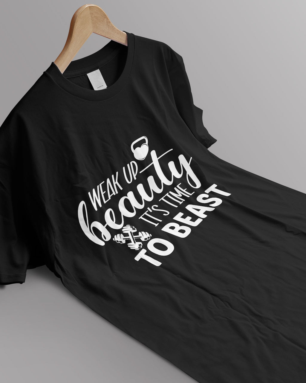 Unisex Motivation Tee | Wake Up Beauty It'S Time To Beast