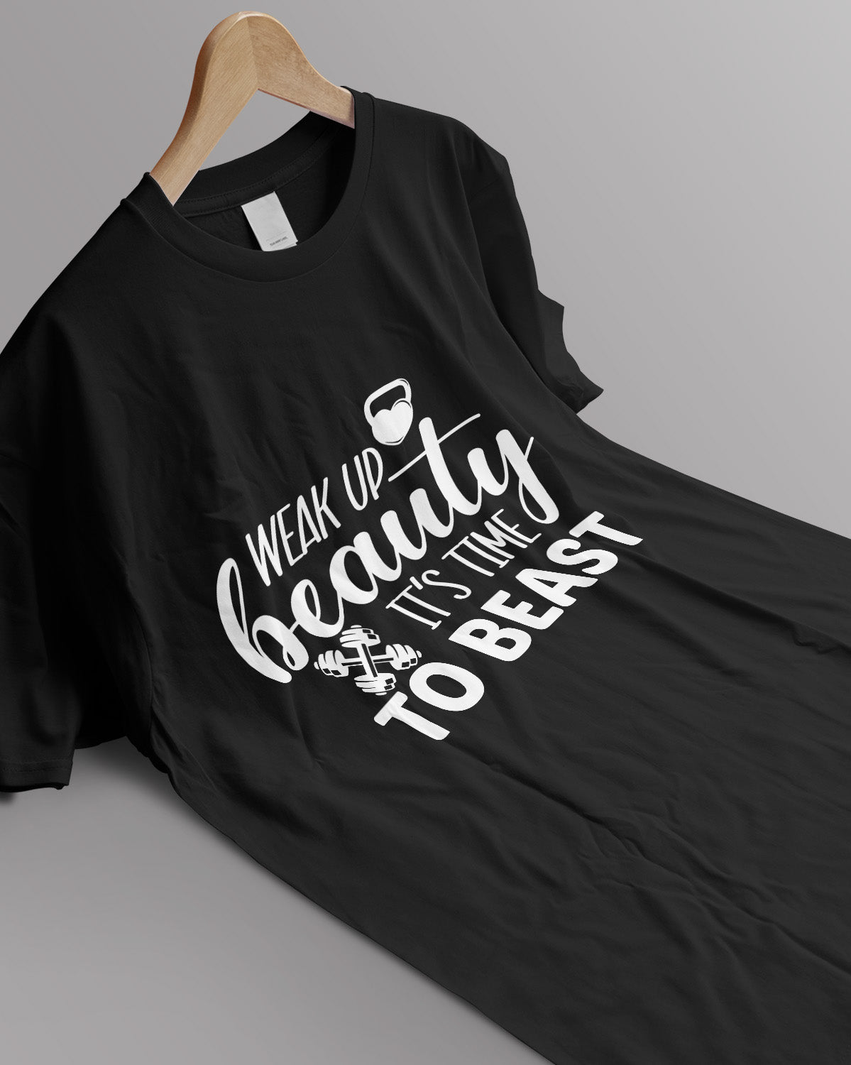 Unisex Motivation Tee | Wake Up Beauty It'S Time To Beast