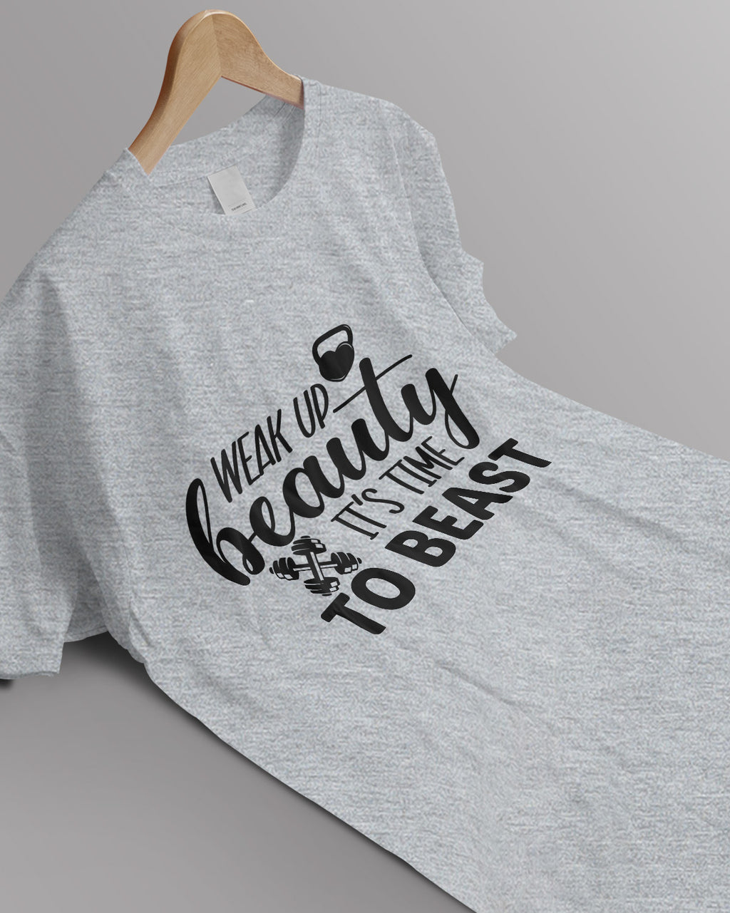 Unisex Motivation Tee | Wake Up Beauty It'S Time To Beast