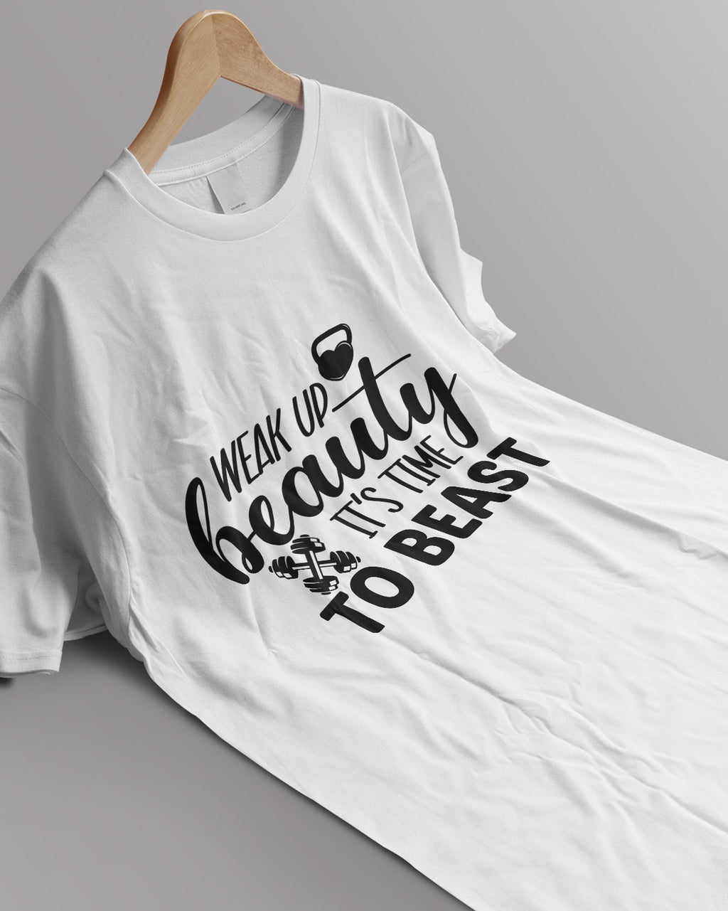 Unisex Motivation Tee | Wake Up Beauty It'S Time To Beast