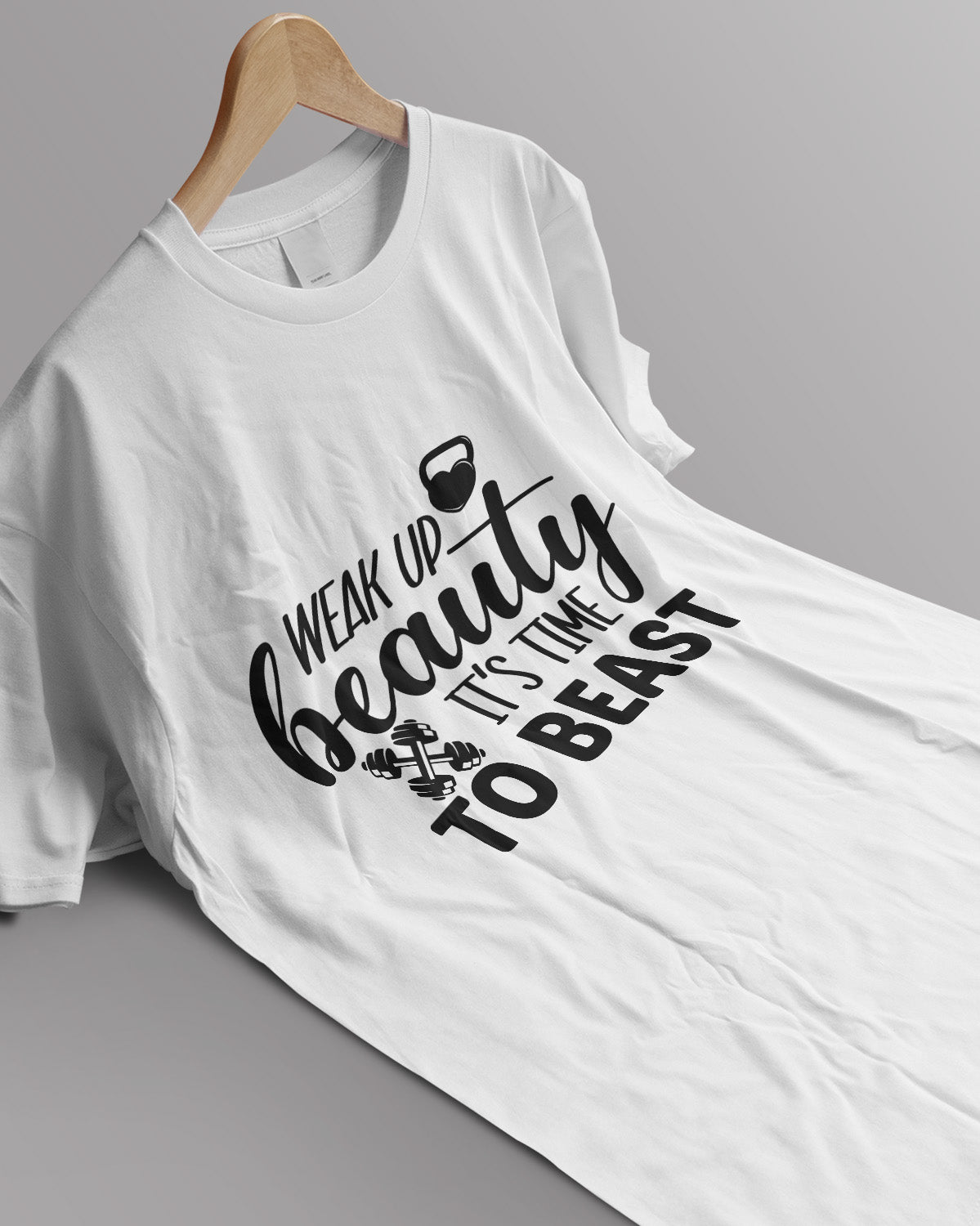 Unisex Motivation Tee | Wake Up Beauty It'S Time To Beast