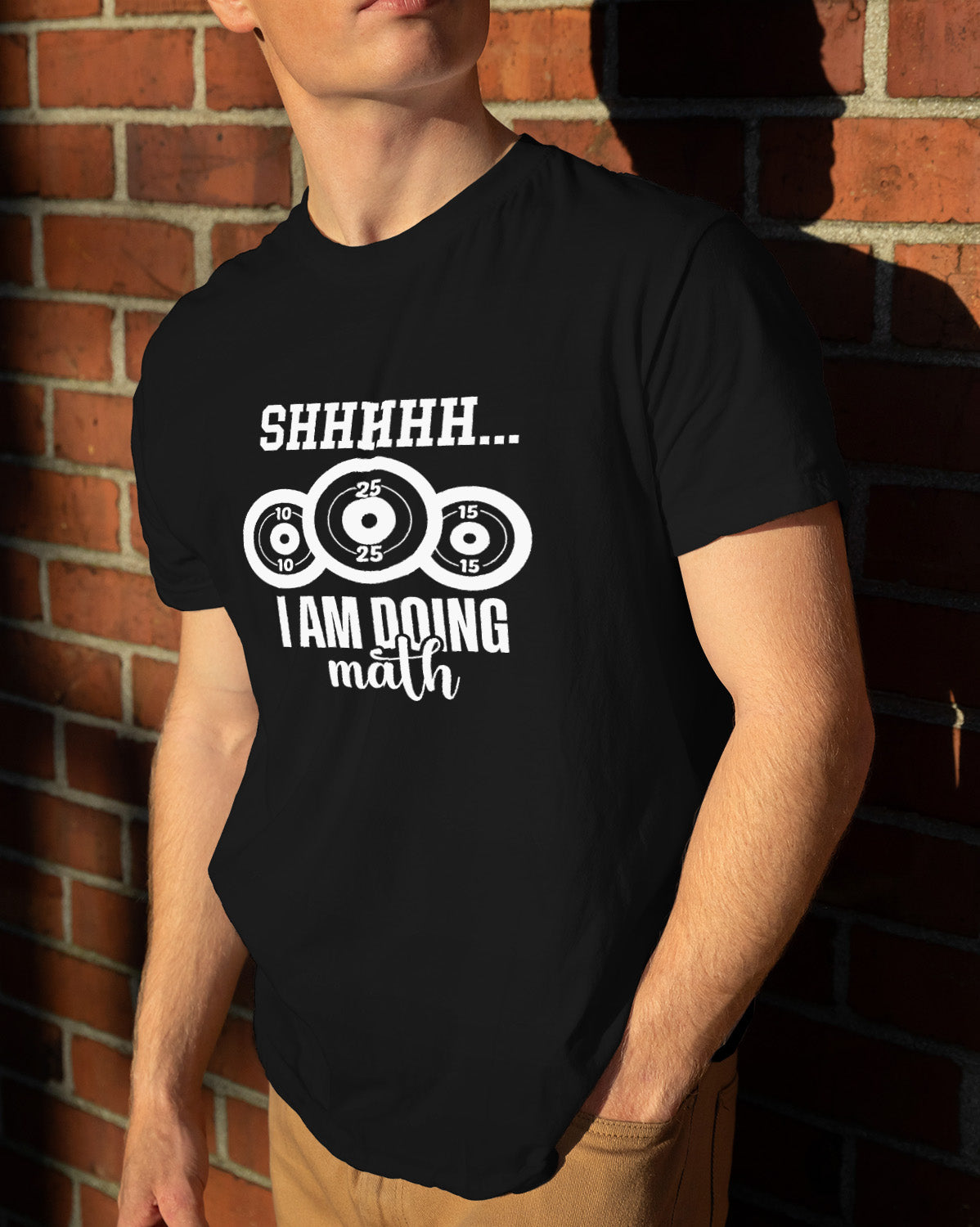 Unisex Motivation Tee | Shhhhh... I Am Doing Math