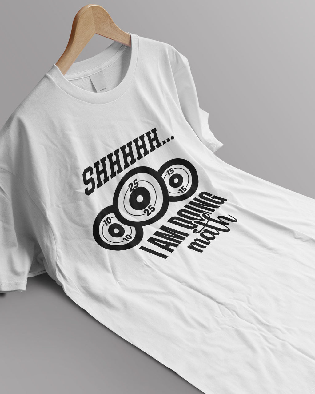 Unisex Motivation Tee | Shhhhh... I Am Doing Math