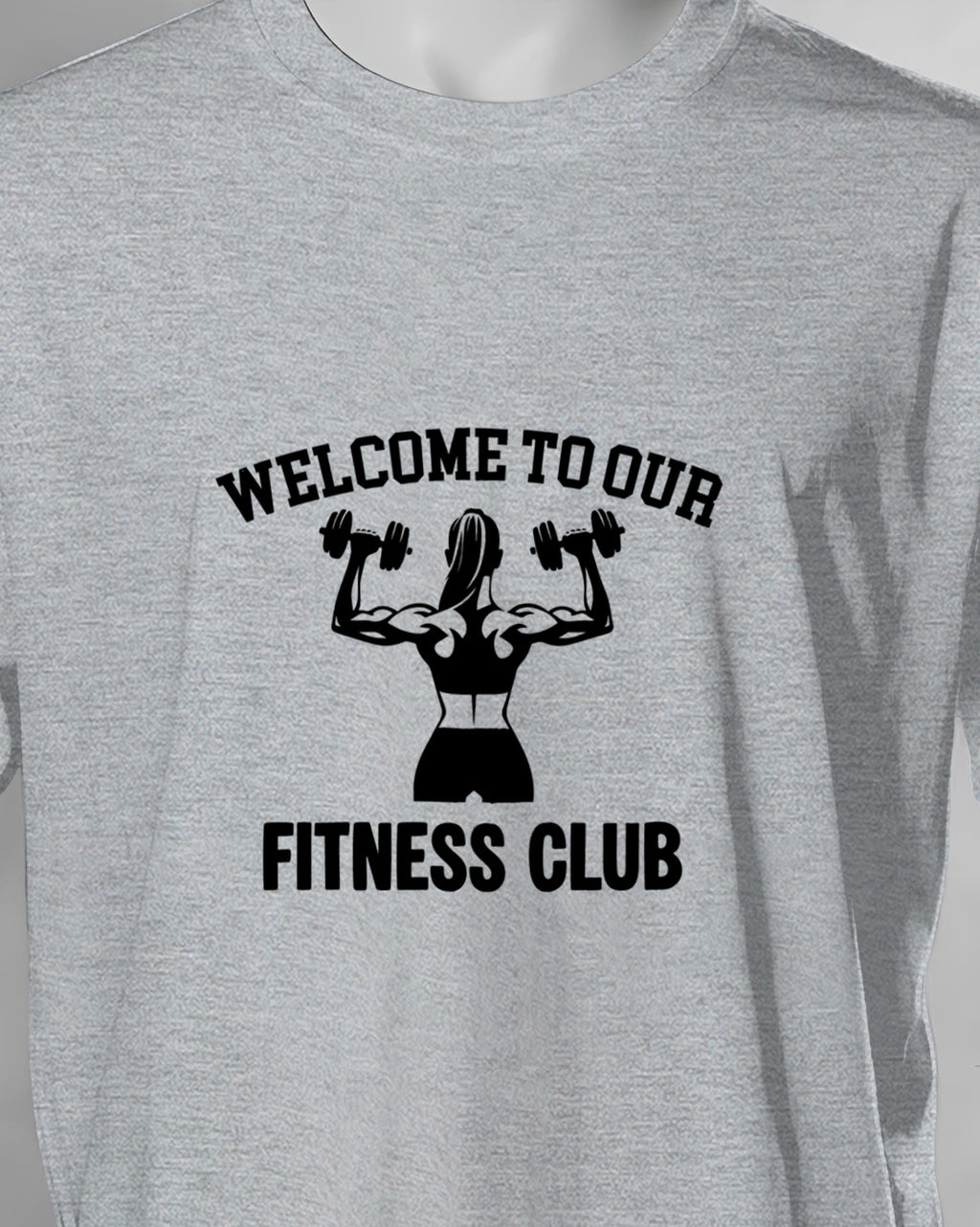 Unisex Motivation Tee | Welcome To Our Fitness Club
