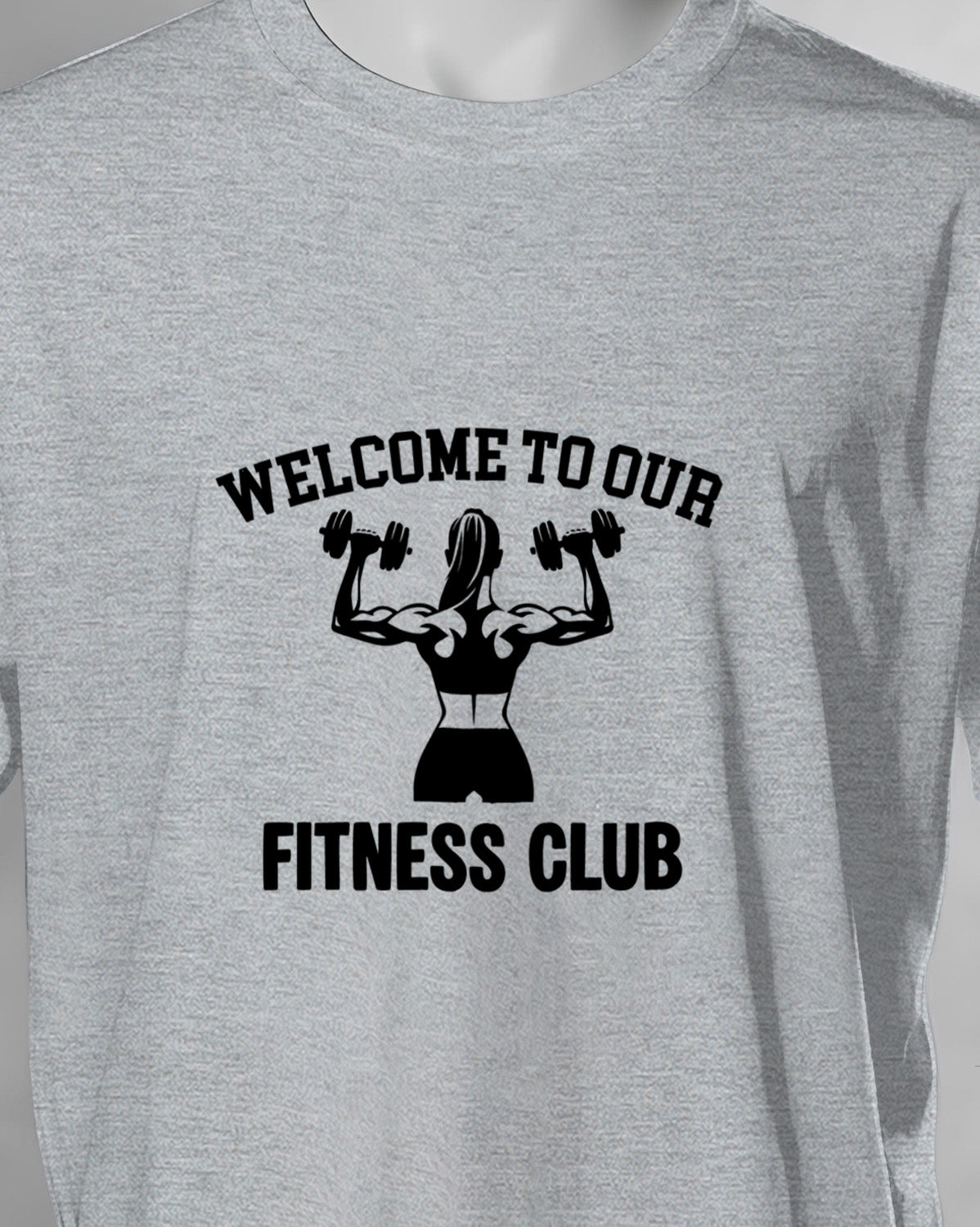Unisex Motivation Tee | Welcome To Our Fitness Club