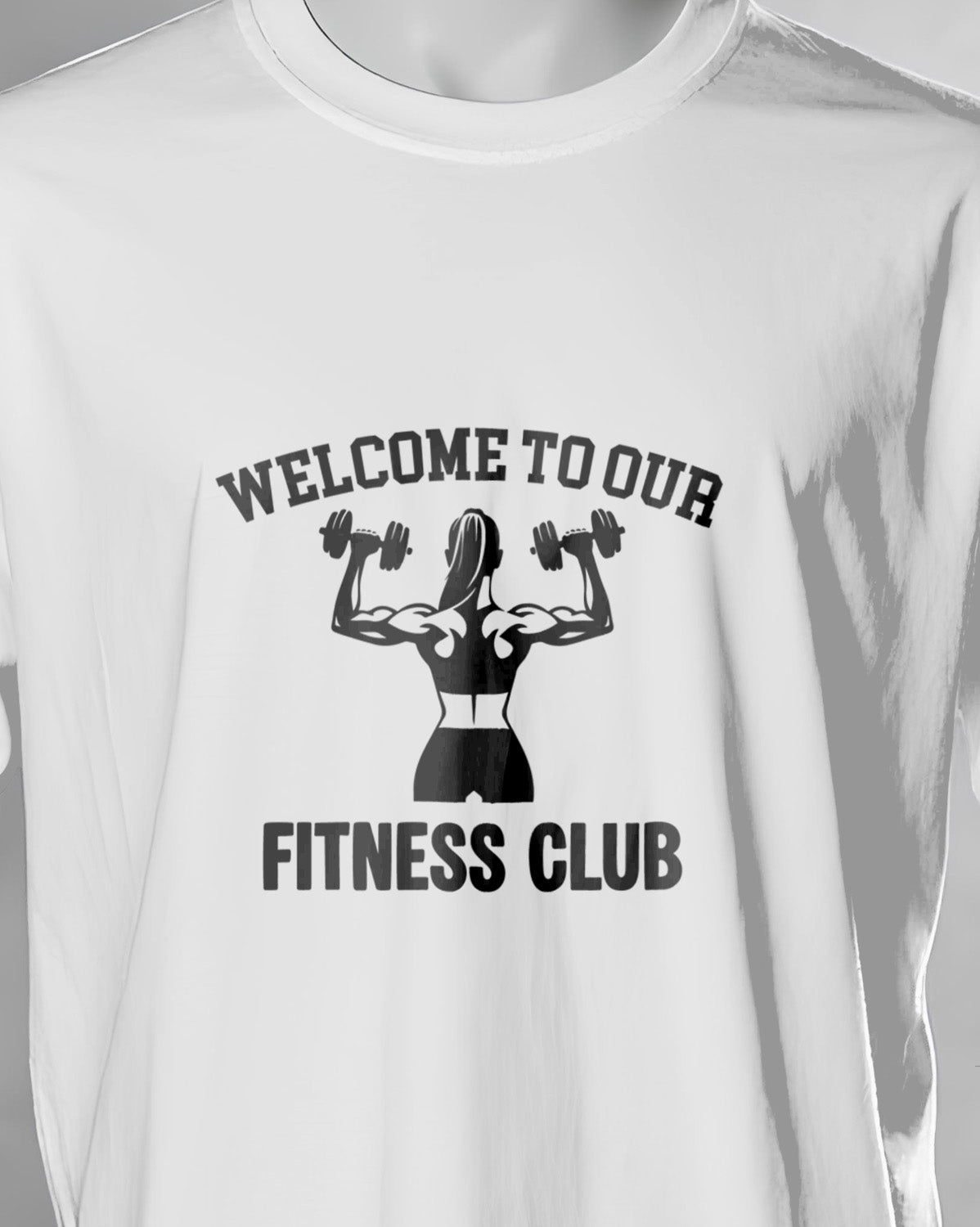 Unisex Motivation Tee | Welcome To Our Fitness Club