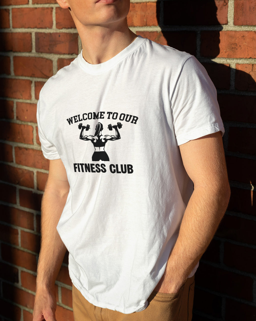 Unisex Motivation Tee | Welcome To Our Fitness Club