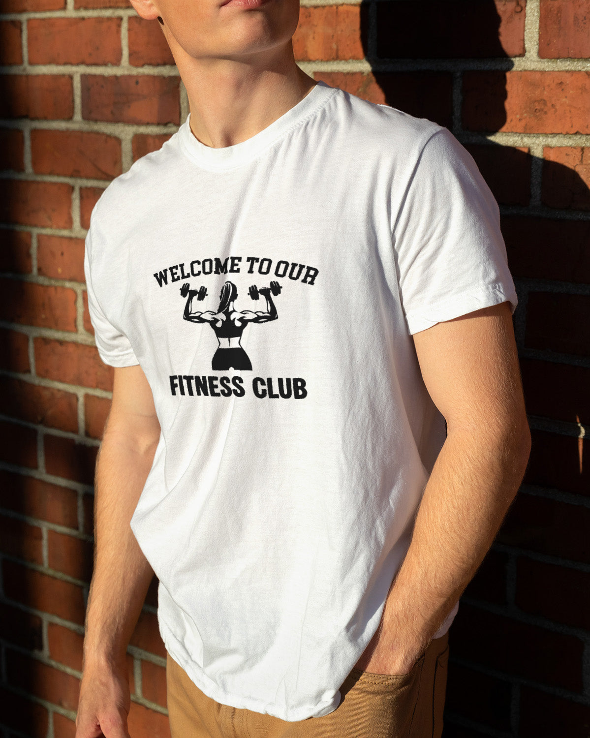 Unisex Motivation Tee | Welcome To Our Fitness Club